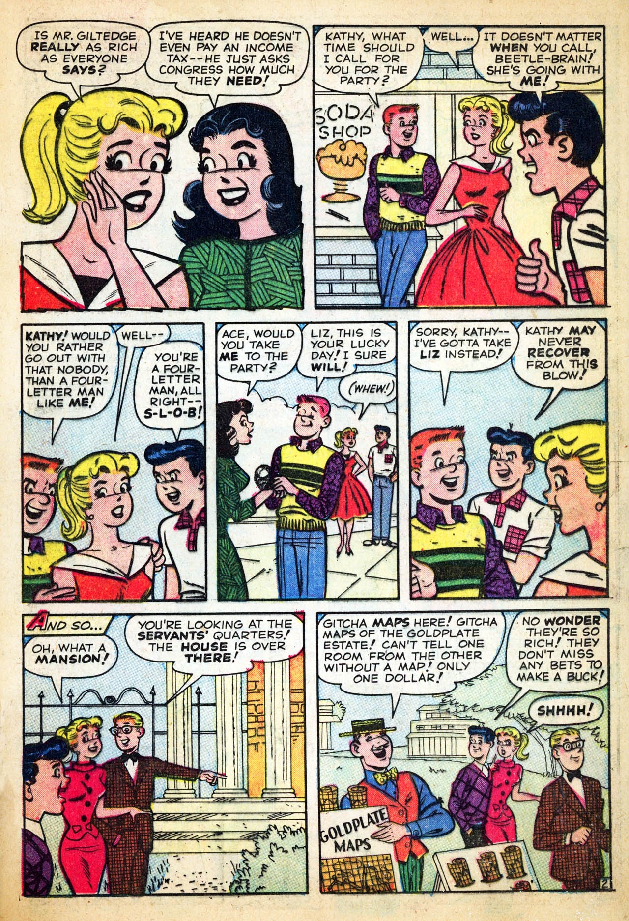 Read online Kathy (1959) comic -  Issue #3 - 21