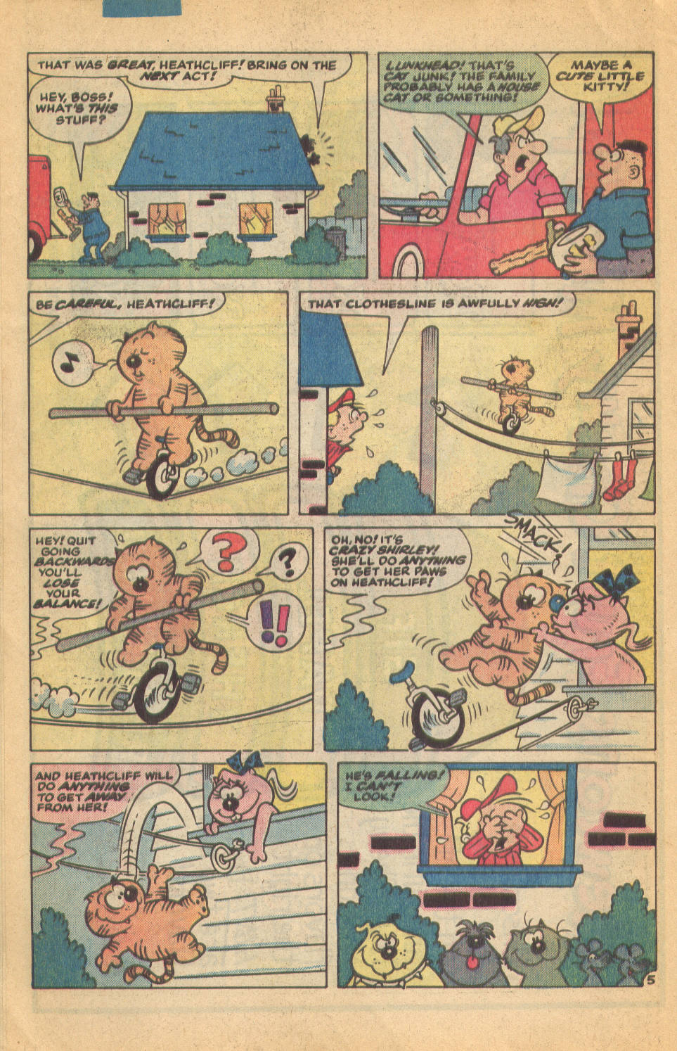 Read online Heathcliff comic -  Issue #4 - 19