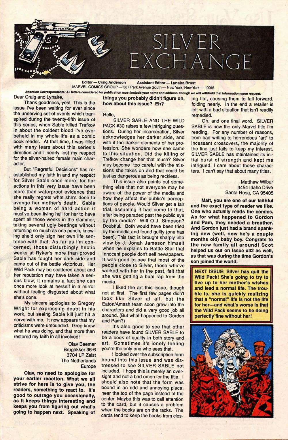 Read online Silver Sable and the Wild Pack comic -  Issue #33 - 24