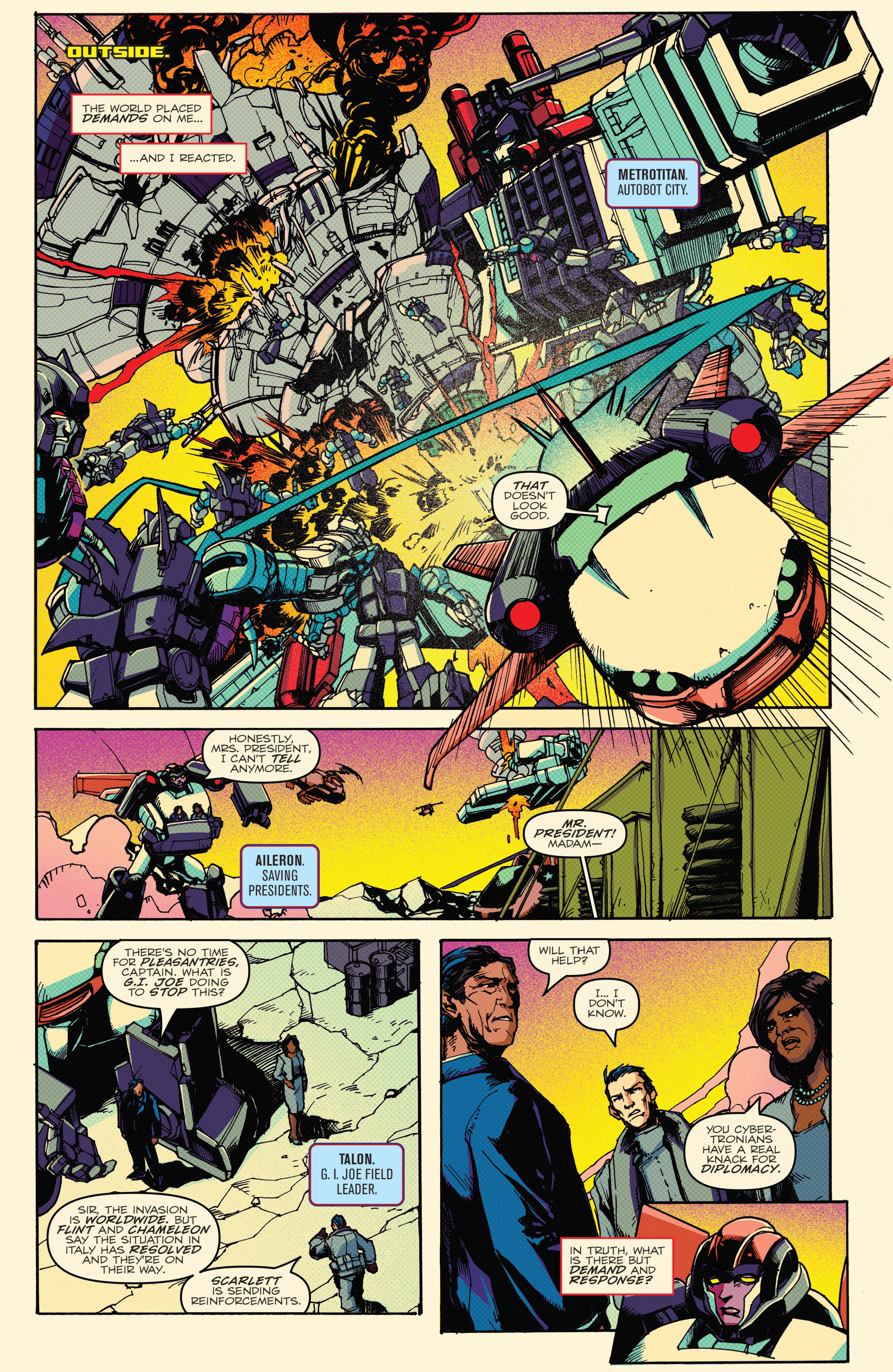 Read online Optimus Prime comic -  Issue #6 - 6