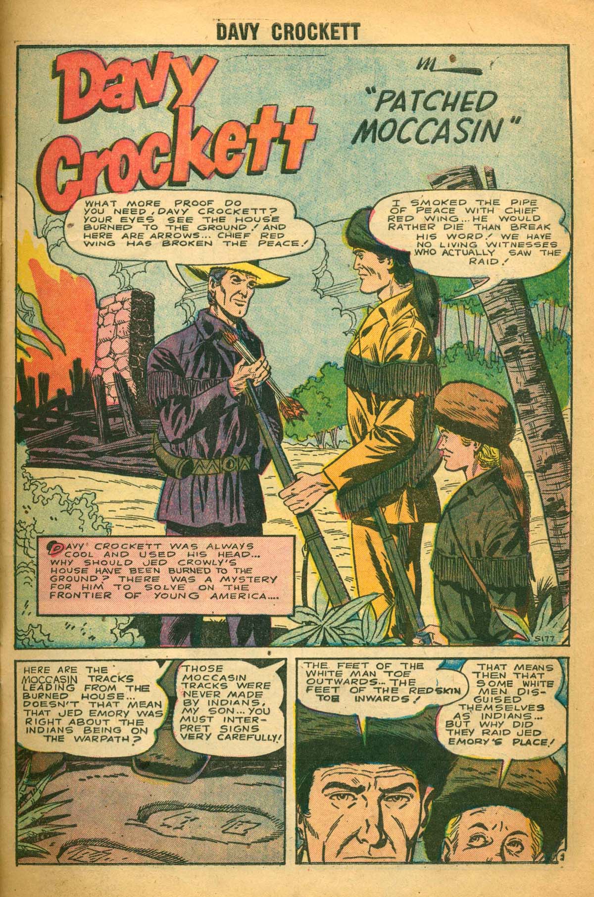 Read online Davy Crockett comic -  Issue #3 - 3
