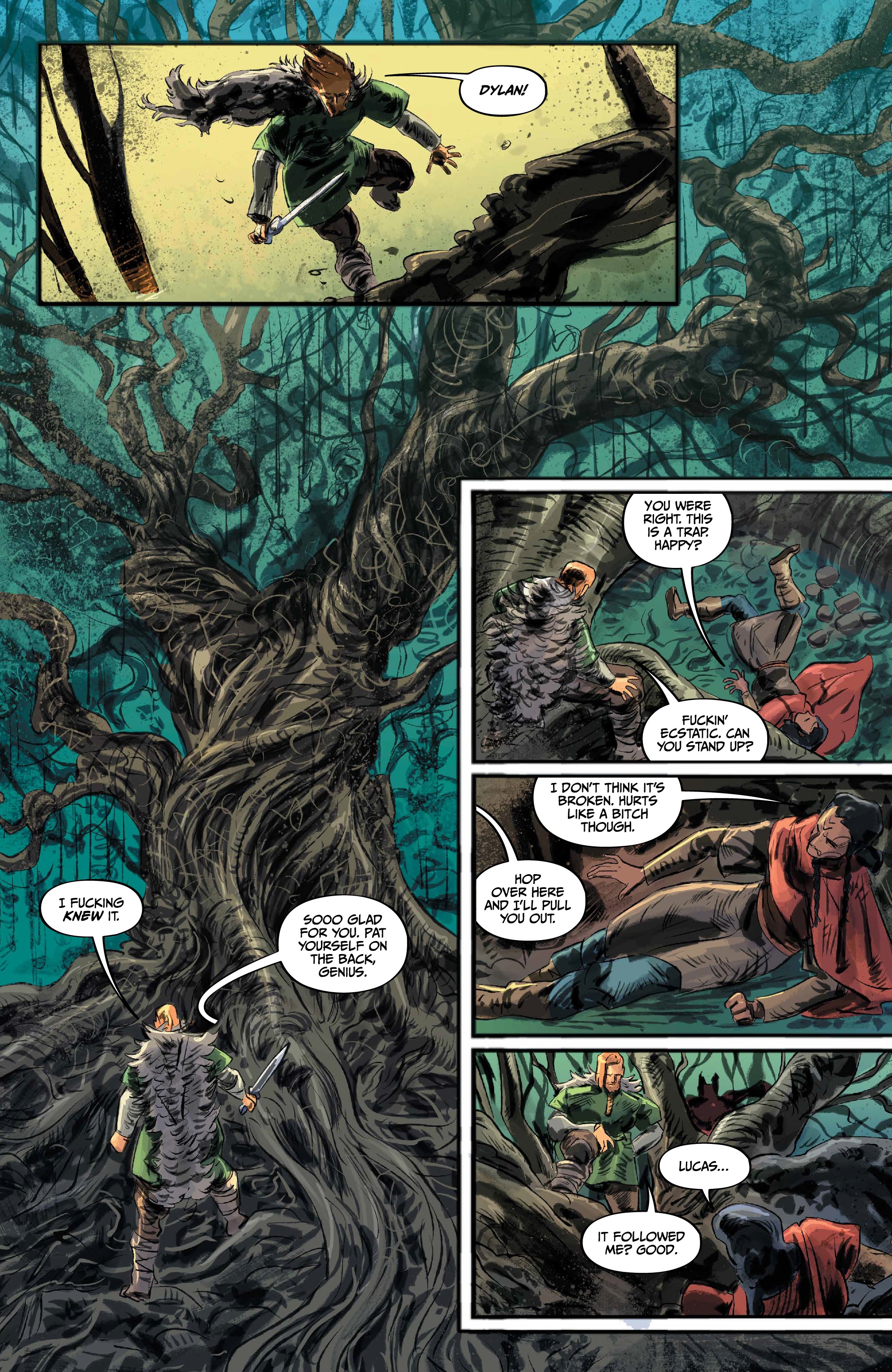 Read online Lucas Stand: Inner Demons comic -  Issue # _TPB - 68