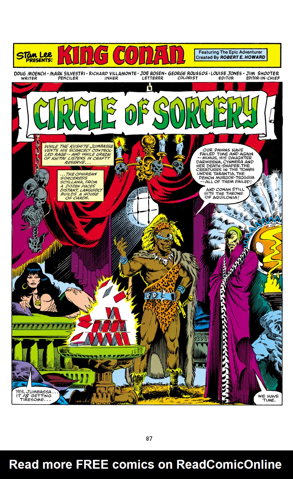 Read online The Chronicles of King Conan comic -  Issue # TPB 3 (Part 1) - 88