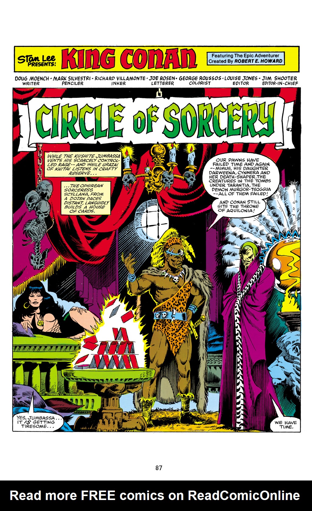 Read online The Chronicles of King Conan comic -  Issue # TPB 3 (Part 1) - 88