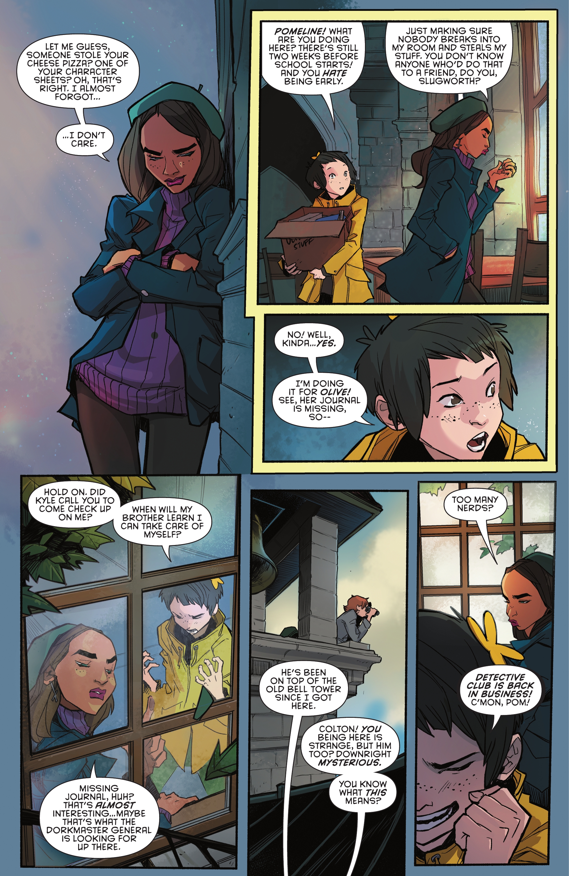 Read online Gotham Academy: Maps of Mystery comic -  Issue # Full - 30