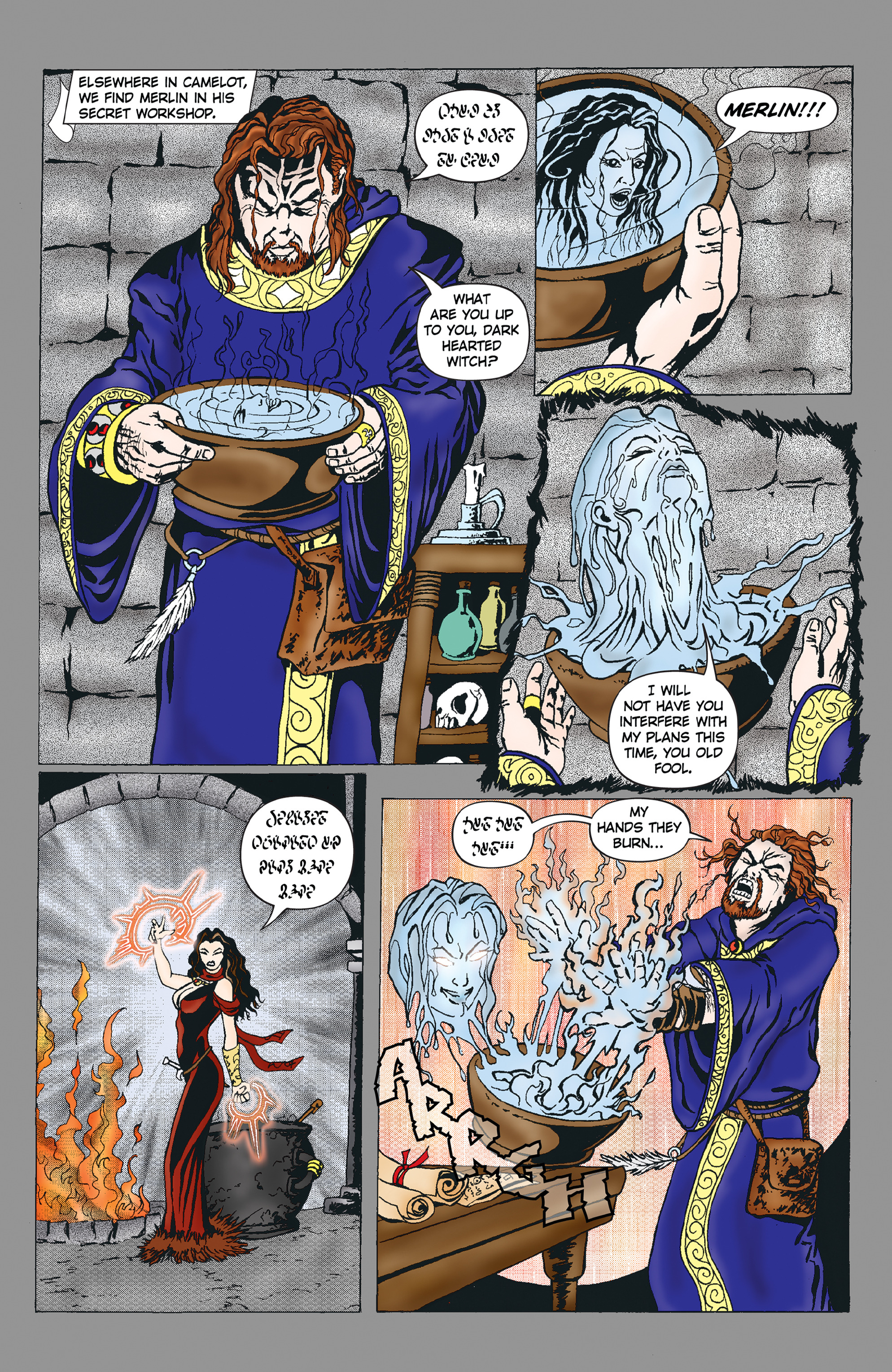 Read online Merlin's Ring comic -  Issue # Full - 4