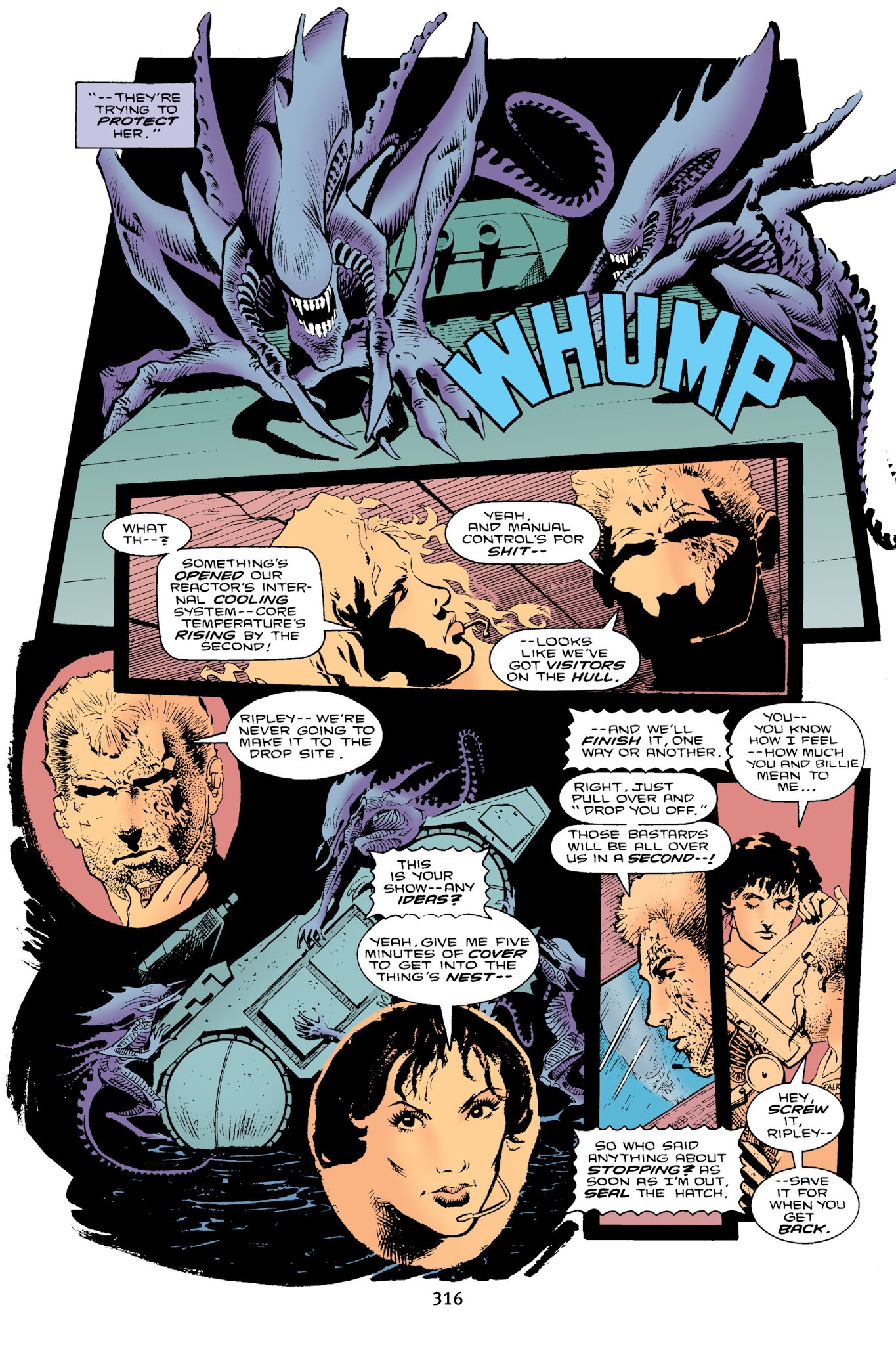 Read online Aliens Omnibus comic -  Issue # TPB 1 - 313