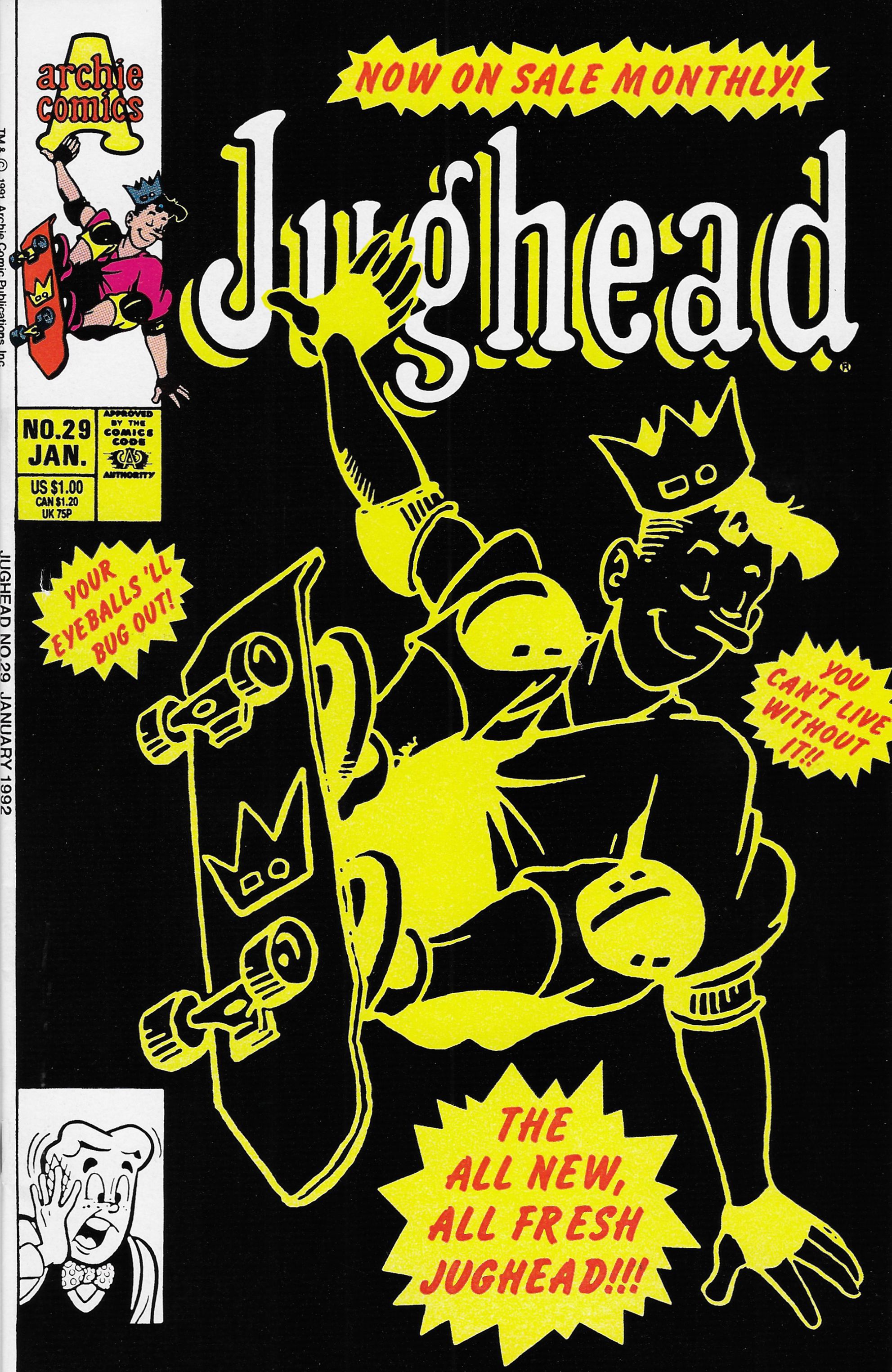 Read online Jughead (1987) comic -  Issue #29 - 1