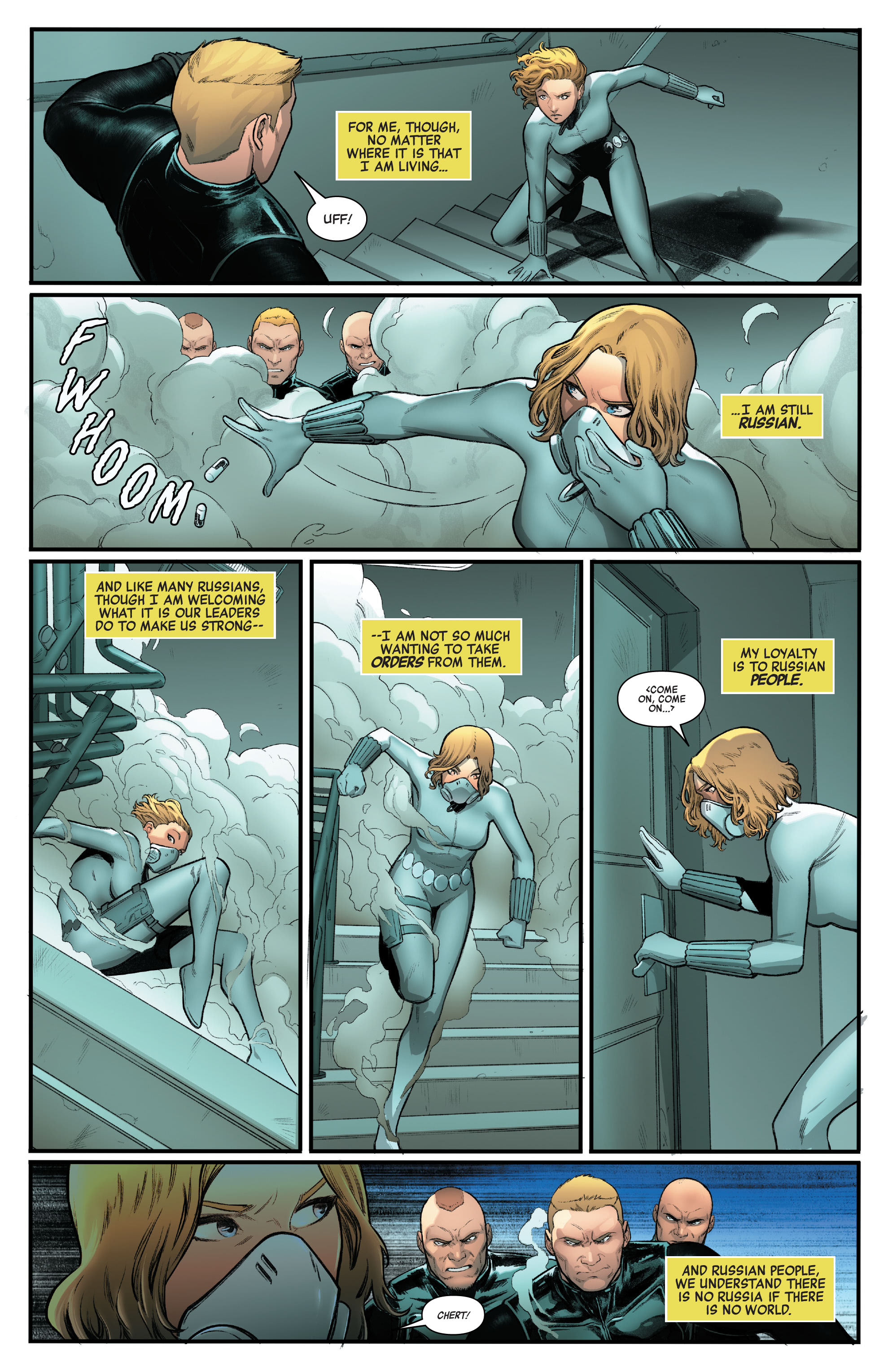 Read online Widowmakers: Red Guardian And Yelena Belova comic -  Issue # Full - 16
