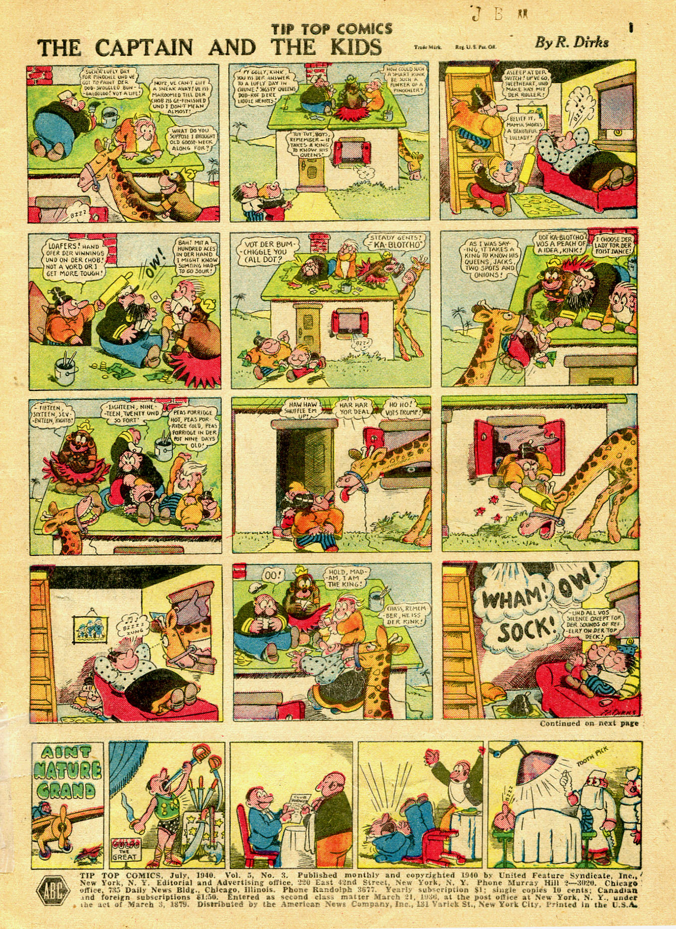 Read online Tip Top Comics comic -  Issue #51 - 3