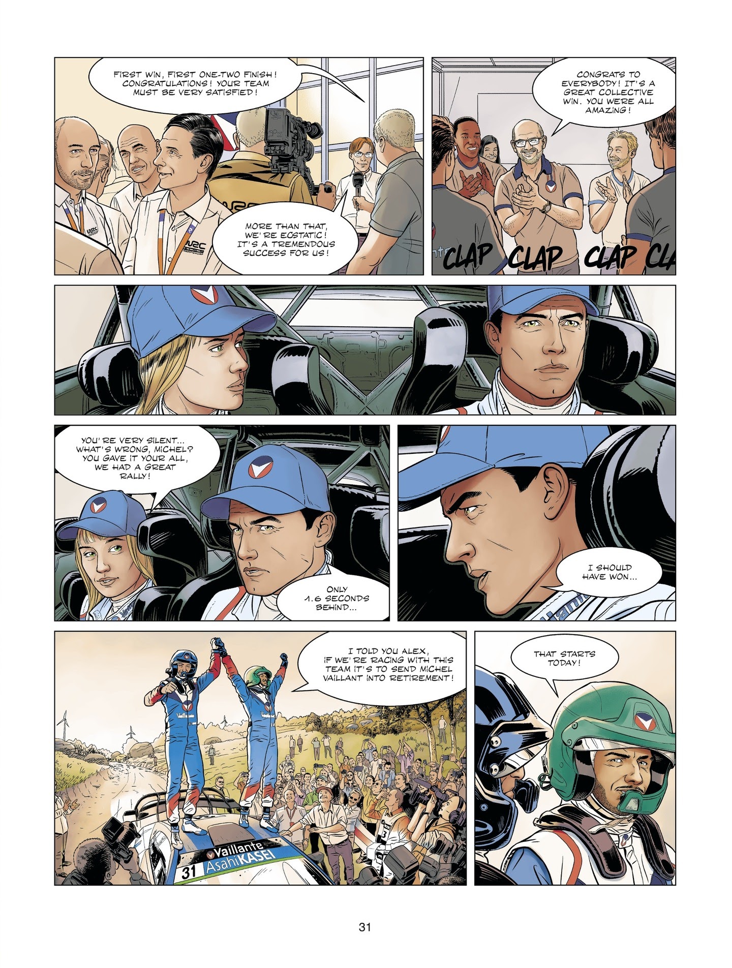 Read online Michel Vaillant comic -  Issue #9 - 31