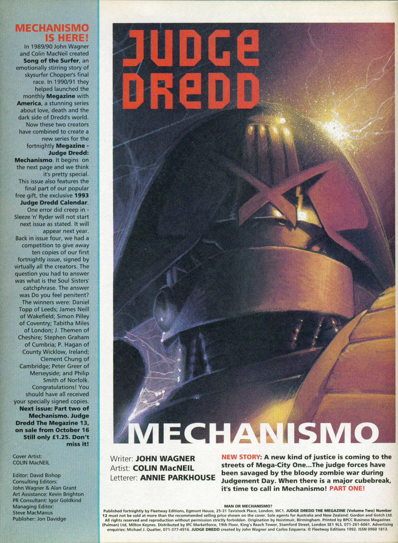 Read online Judge Dredd: The Megazine (vol. 2) comic -  Issue #12 - 3
