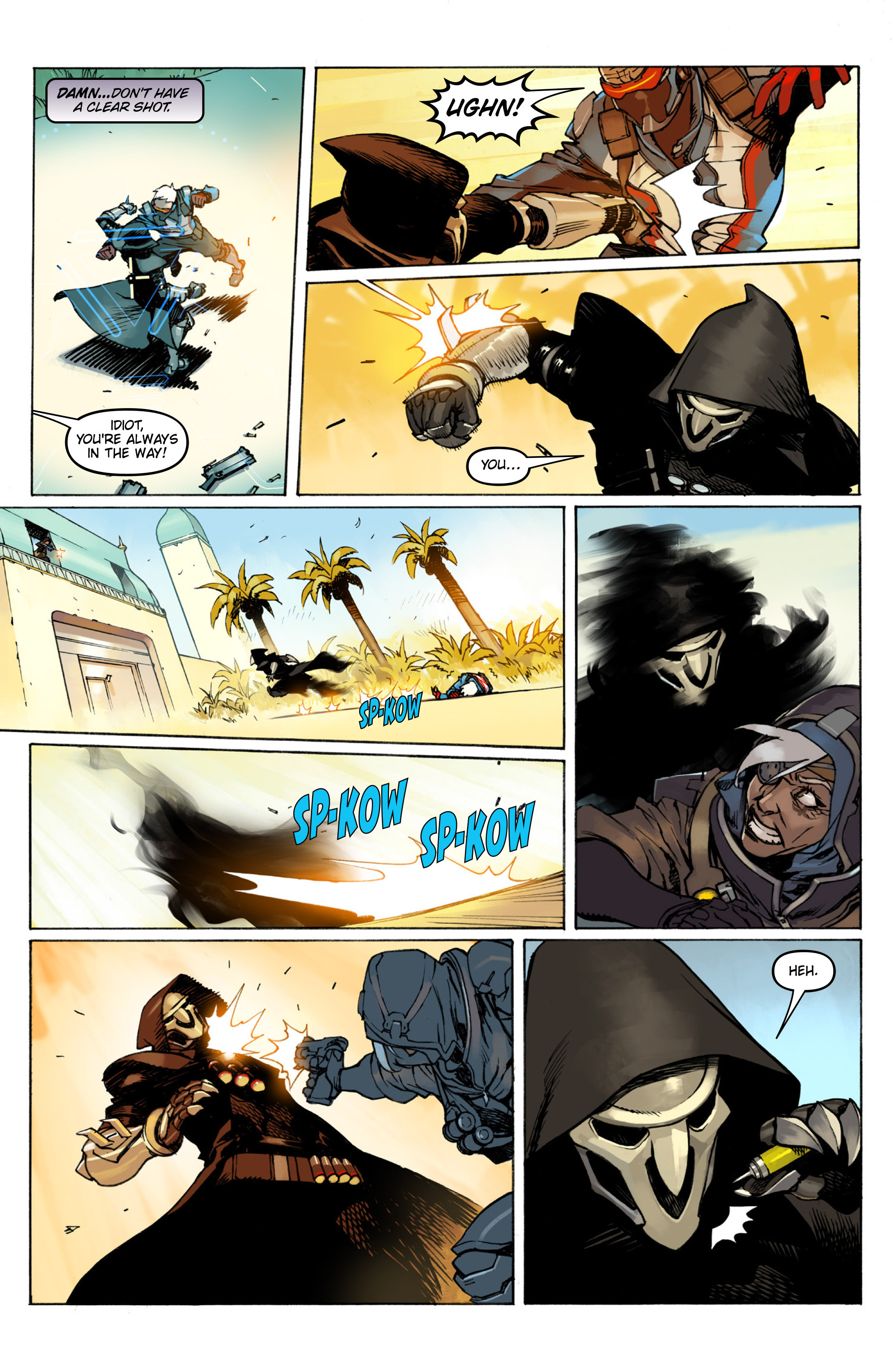 Read online Overwatch comic -  Issue #8 - 7