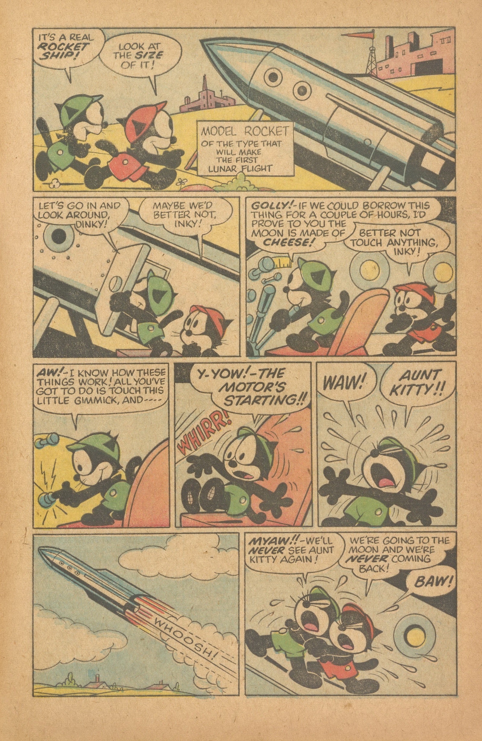 Read online Felix the Cat (1955) comic -  Issue #74 - 30