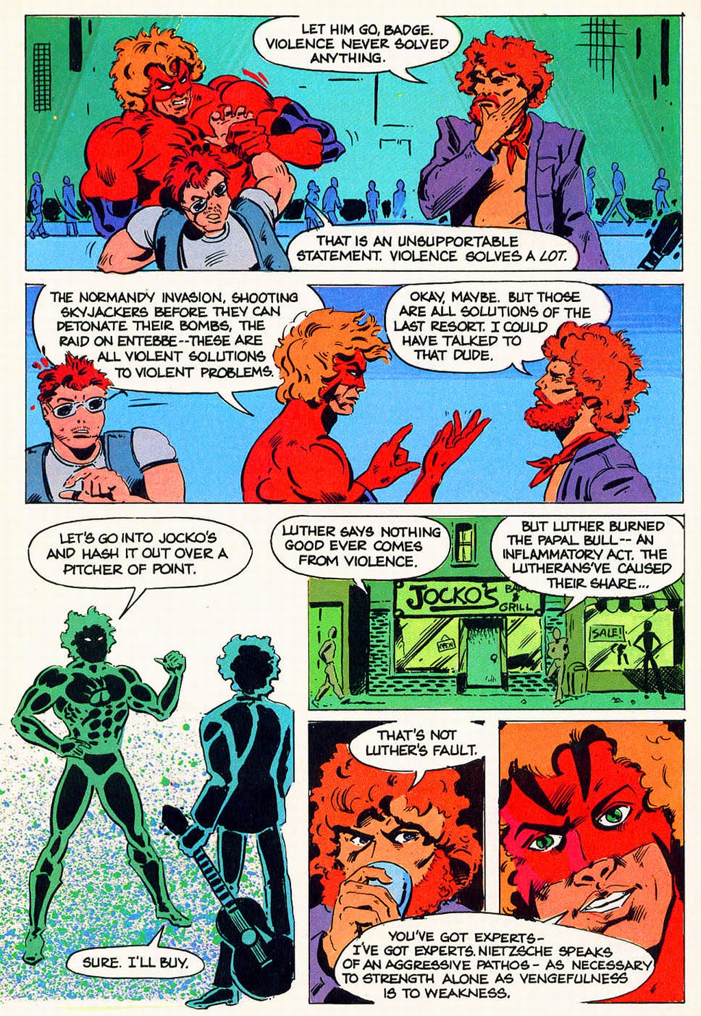 Read online The Badger comic -  Issue #2 - 27