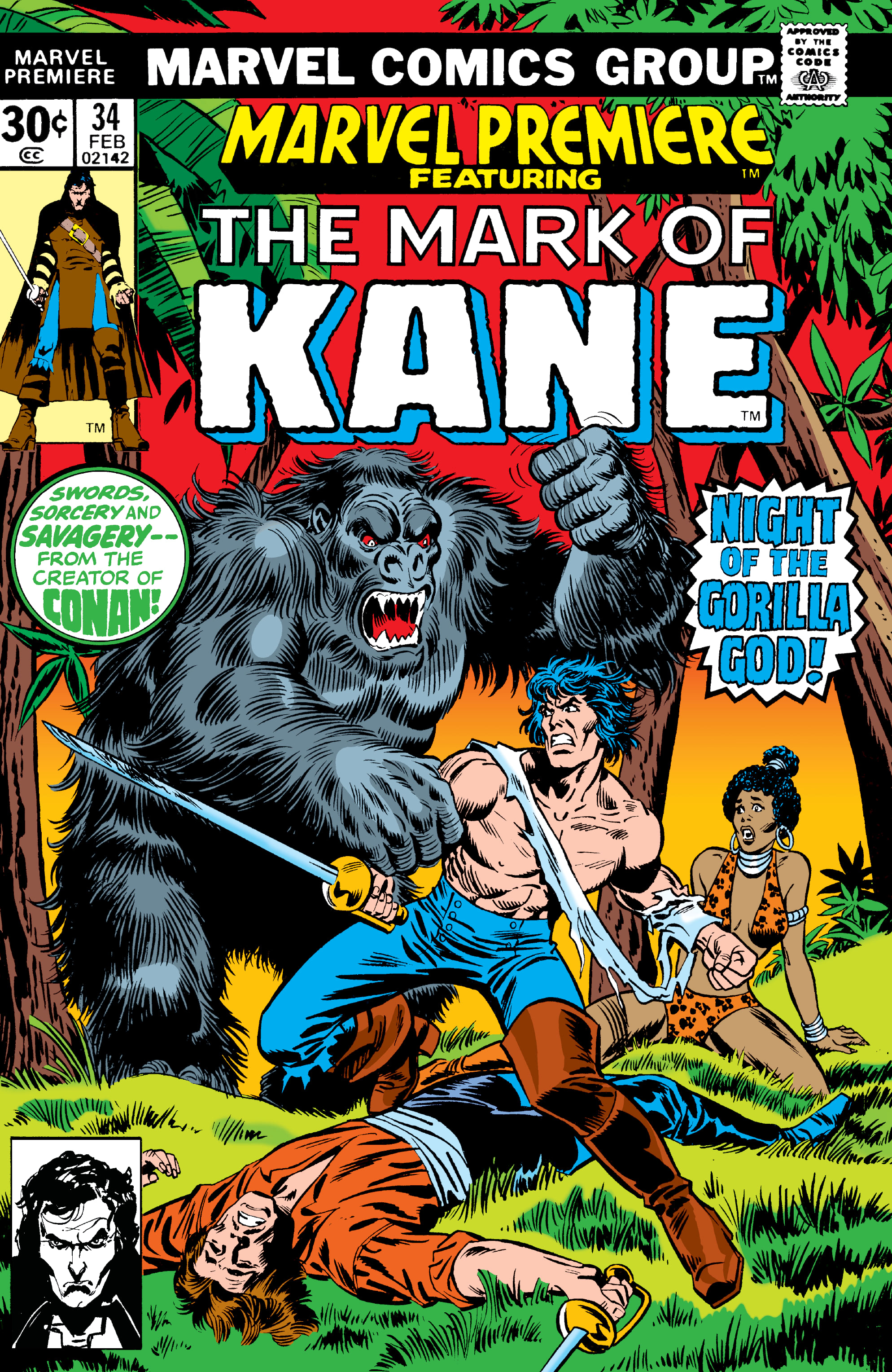 Read online Marvel Premiere comic -  Issue #34 - 1