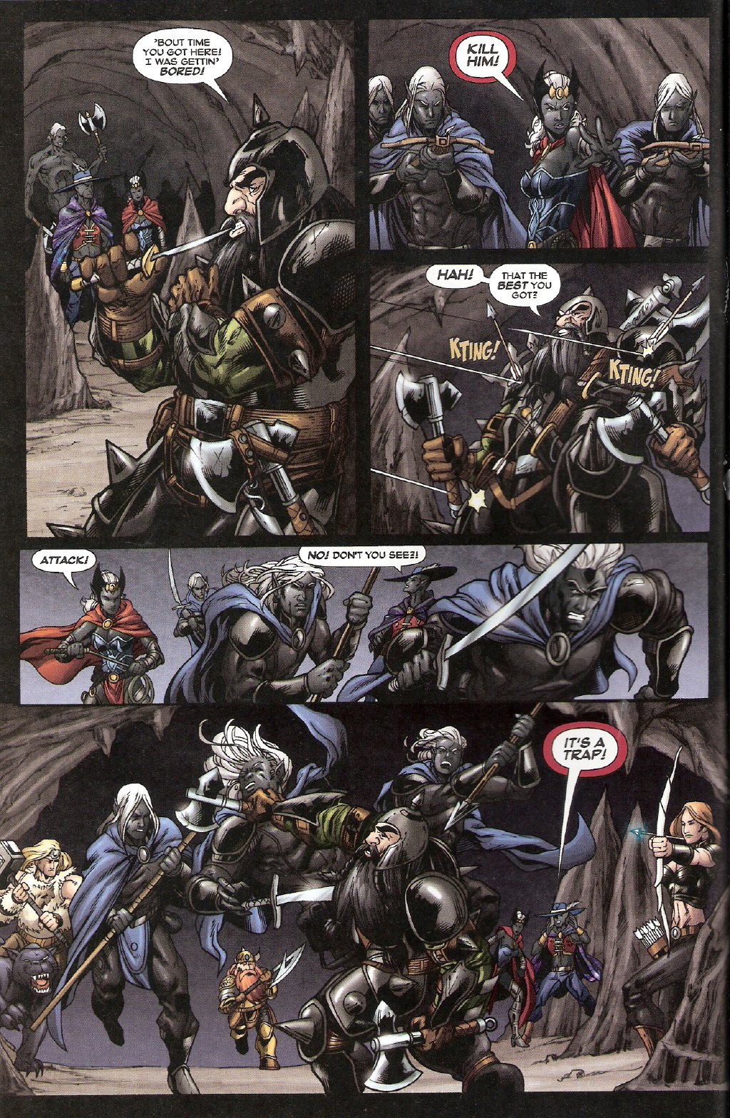 Read online Forgotten Realms: The Legacy comic -  Issue #3 - 4