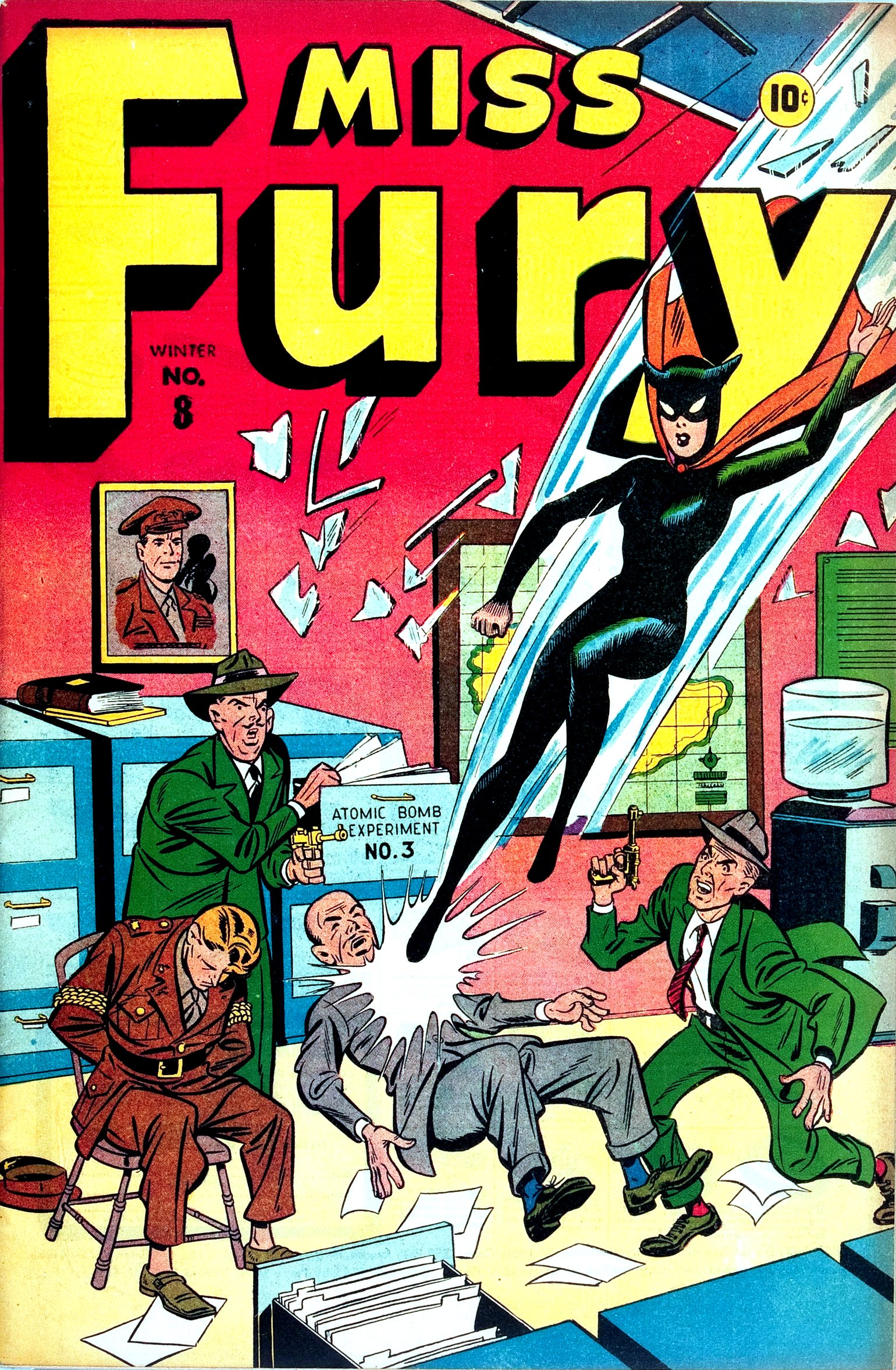 Read online Miss Fury (1942) comic -  Issue #8 - 2