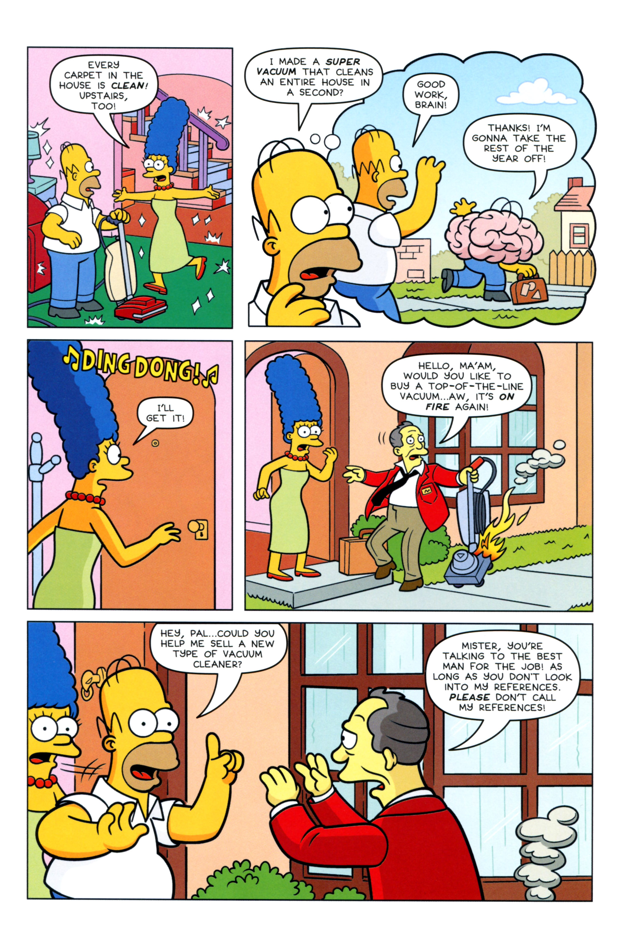 Read online Simpsons Comics comic -  Issue #217 - 8