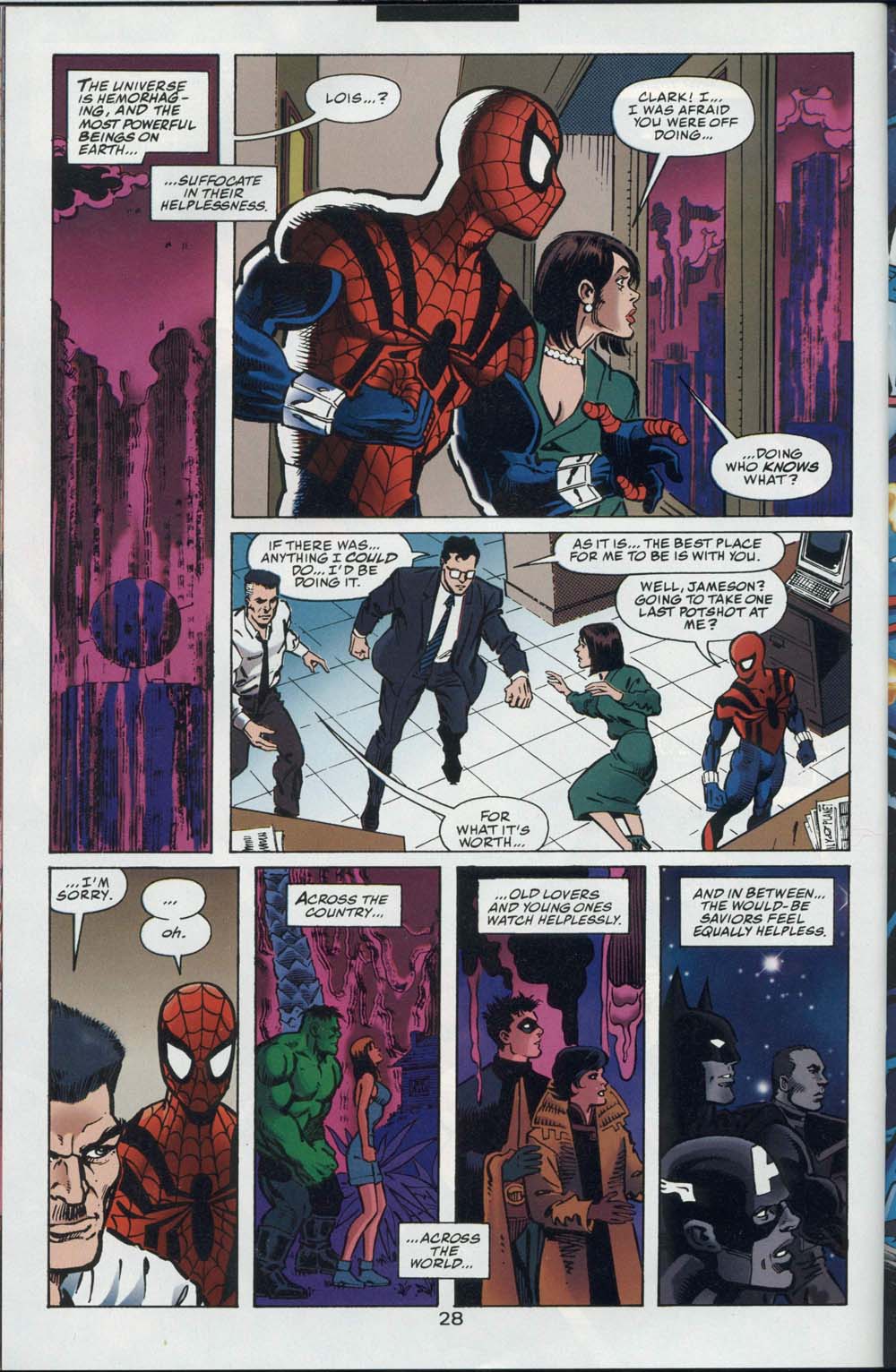 Read online DC Versus Marvel Comics comic -  Issue #4 - 27