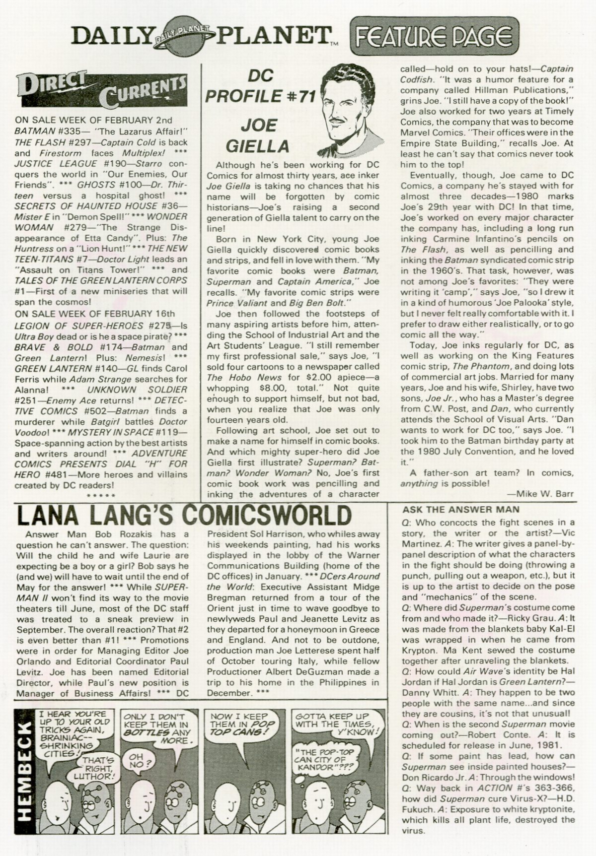 Read online The Superman Family comic -  Issue #207 - 51