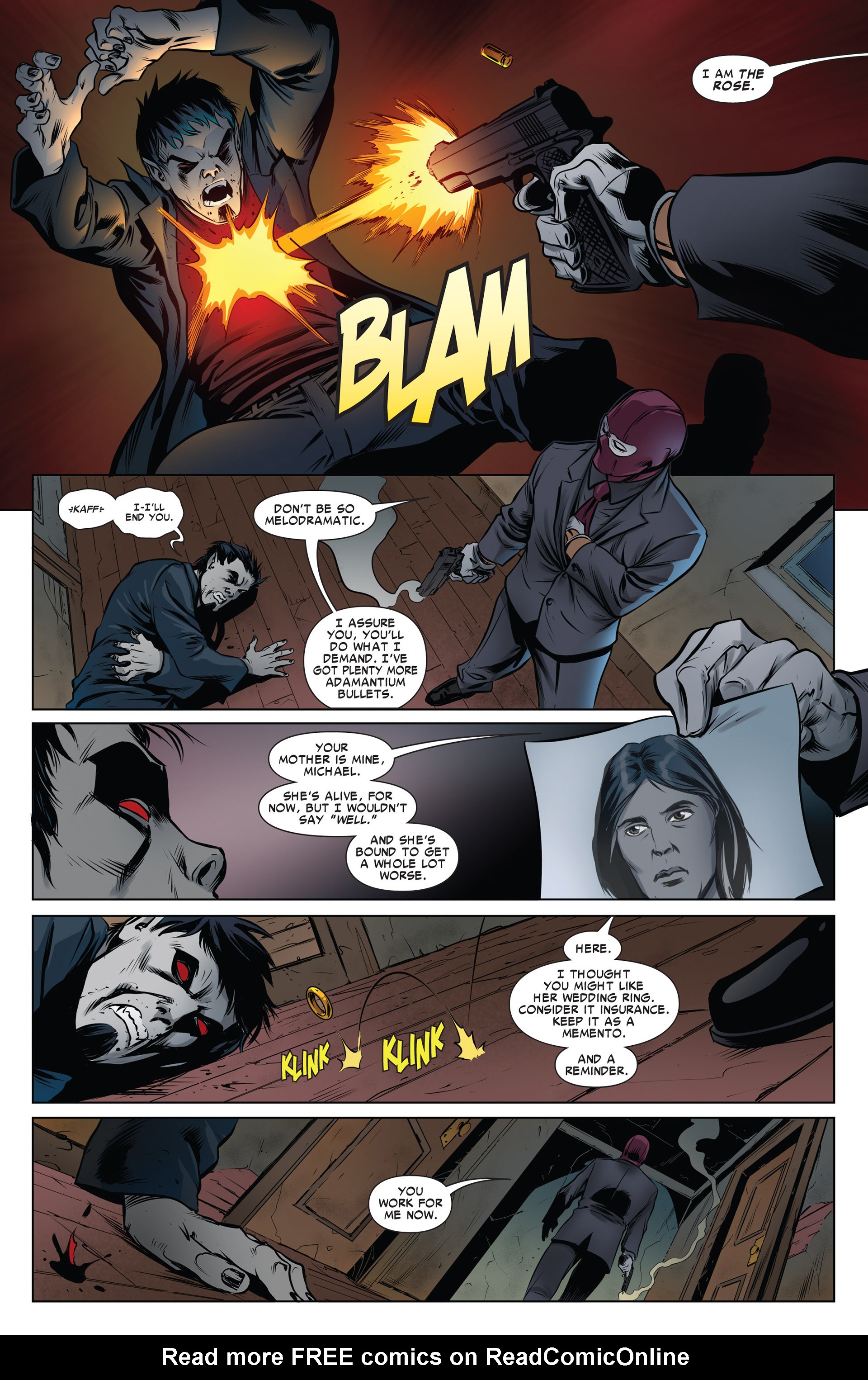 Read online Morbius: The Living Vampire comic -  Issue #5 - 17