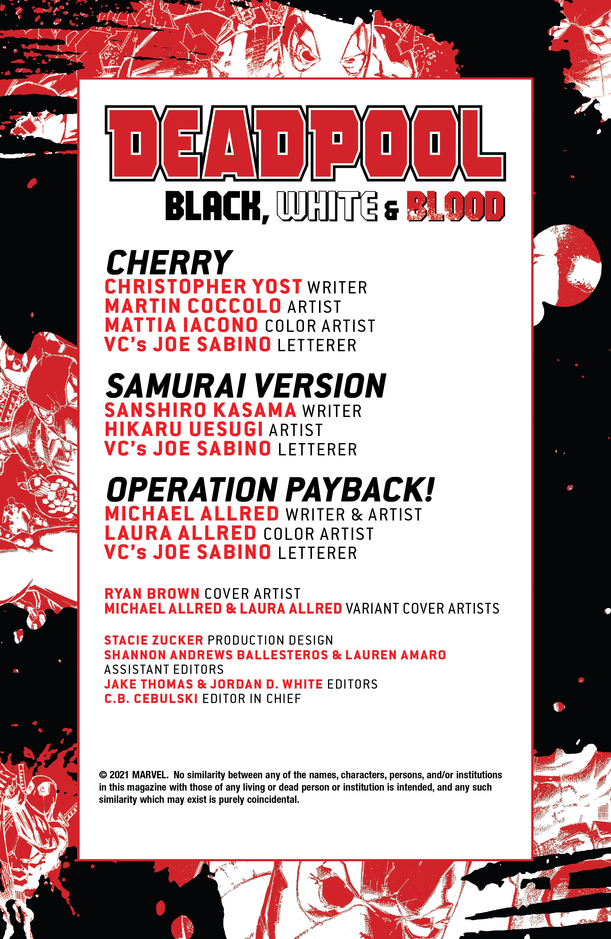 Read online Deadpool: Black, White & Blood comic -  Issue #4 - 2