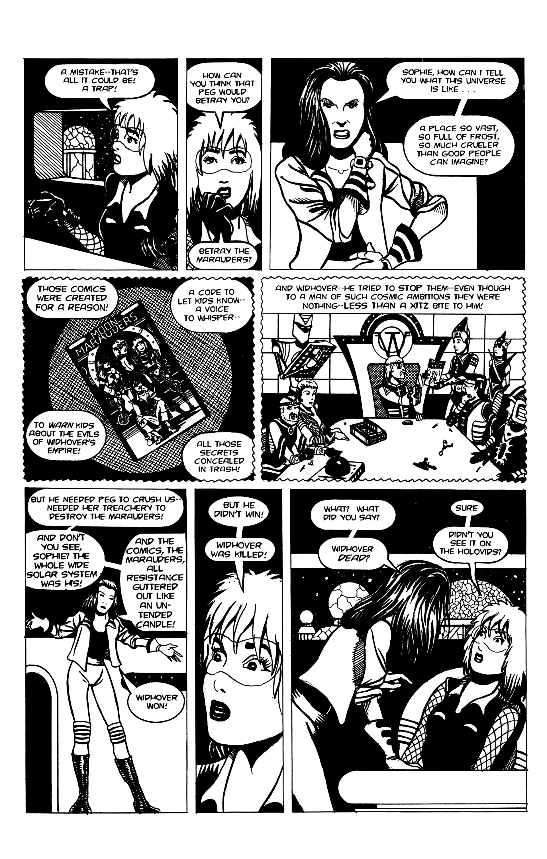 Read online Strange Attractors (1993) comic -  Issue #5 - 23