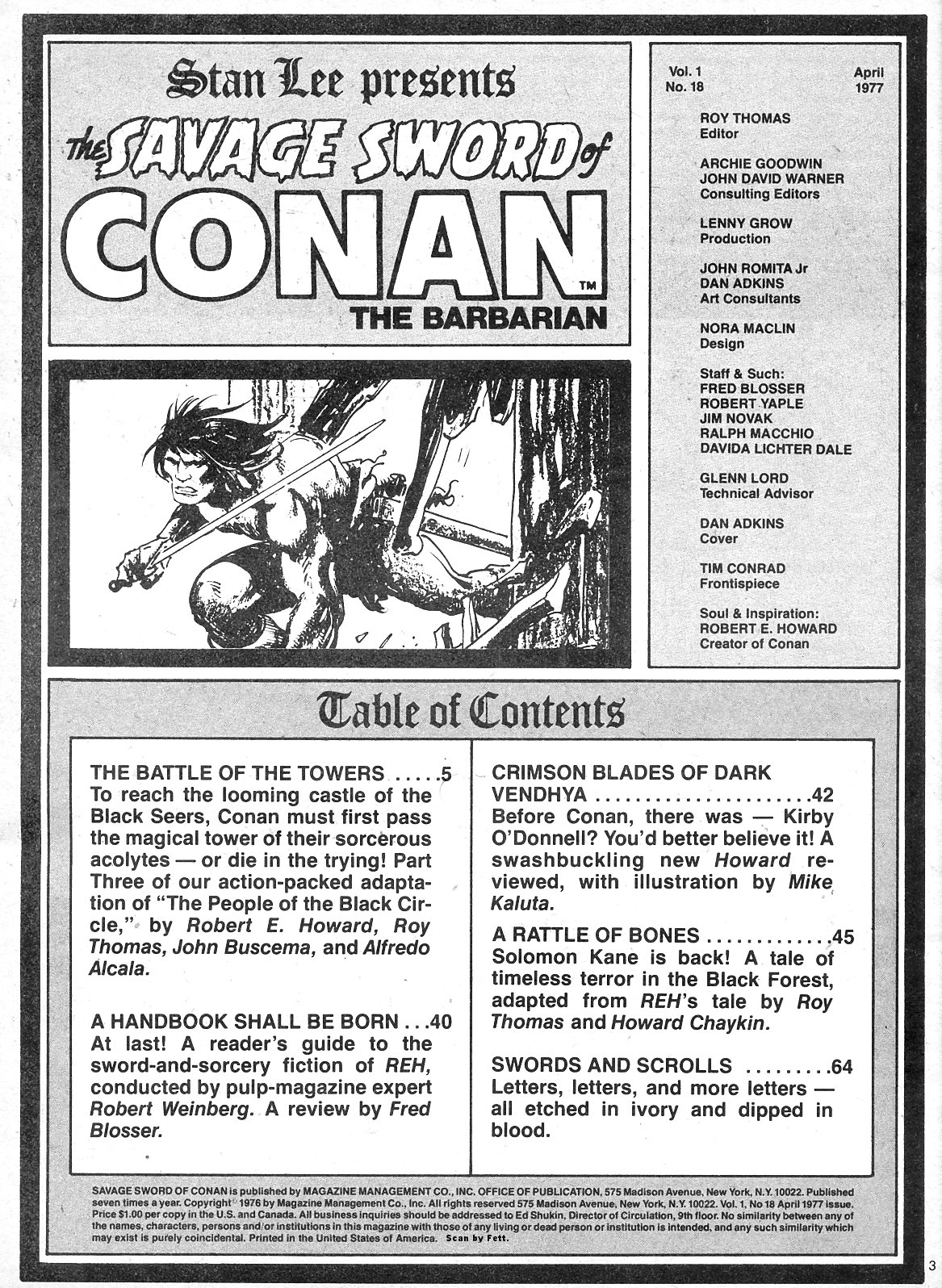 Read online The Savage Sword Of Conan comic -  Issue #18 - 3