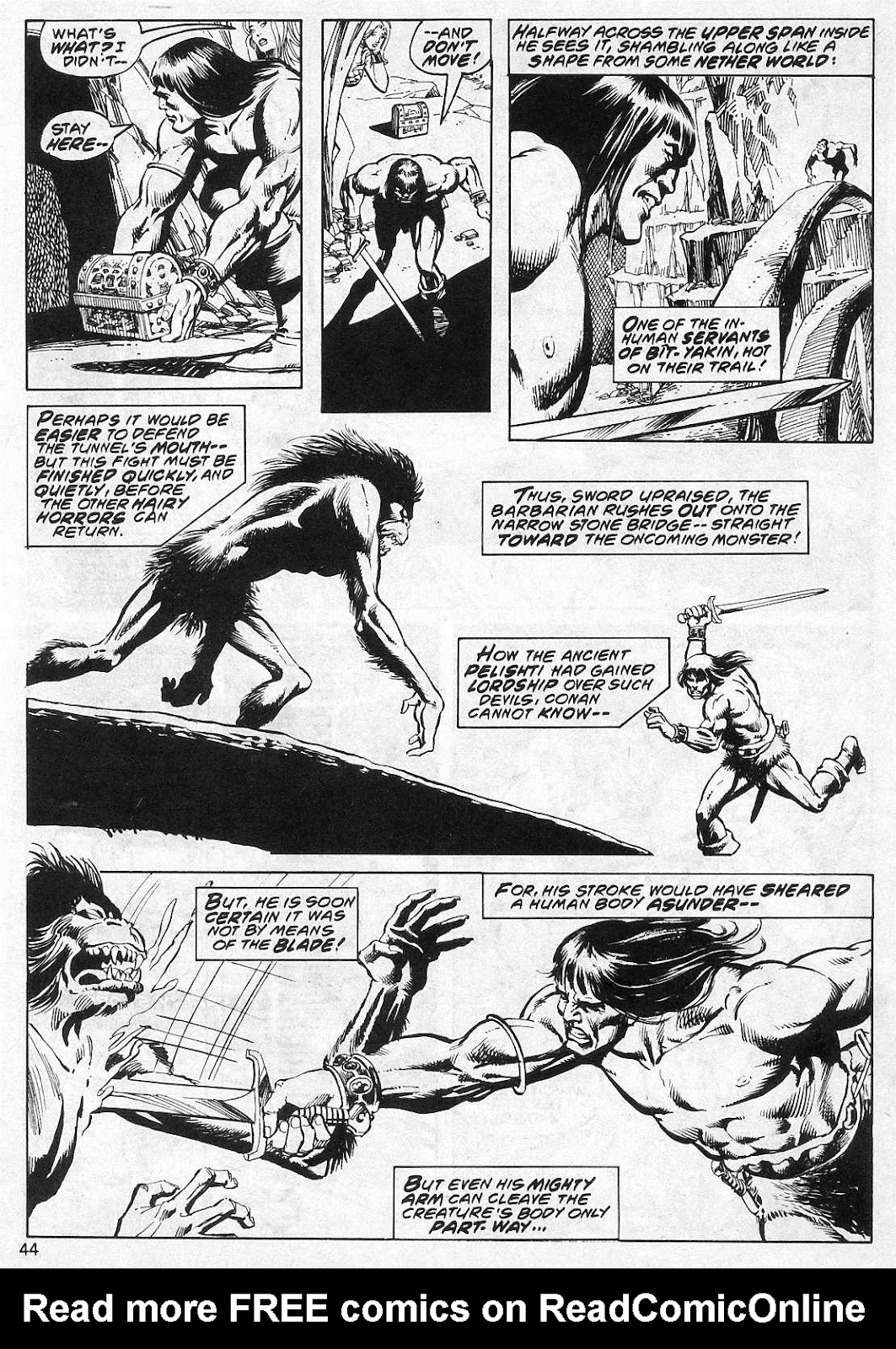 The Savage Sword Of Conan issue 25 - Page 44