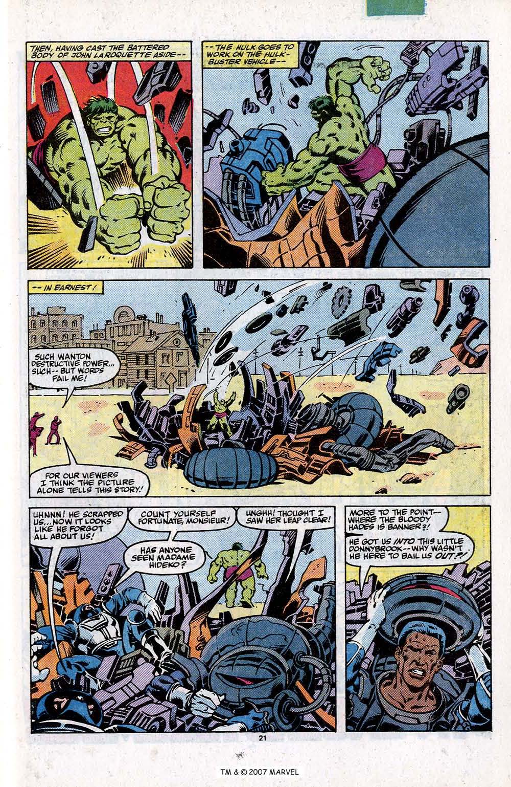 Read online The Incredible Hulk (1968) comic -  Issue #320 - 31