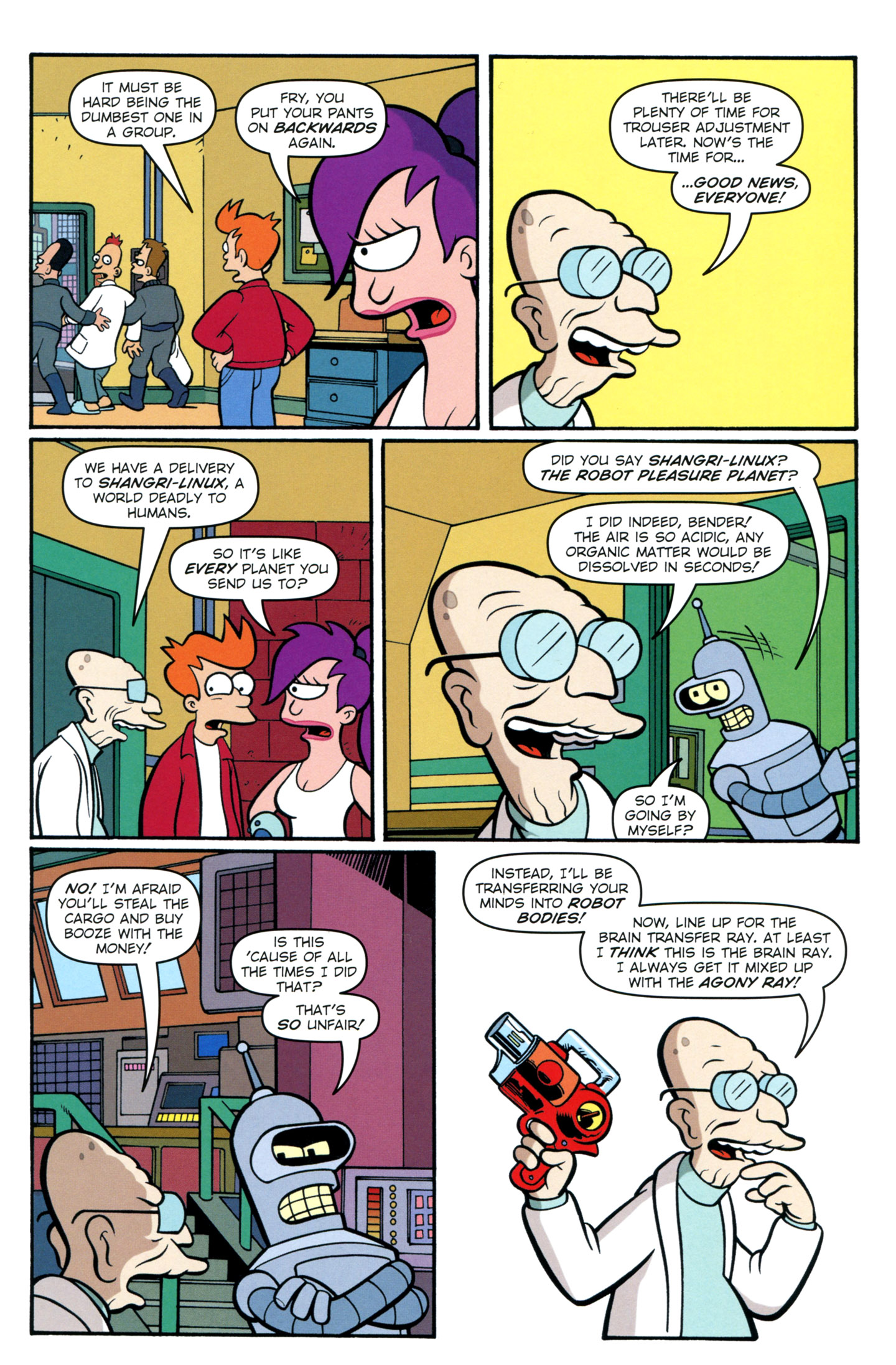 Read online Futurama Comics comic -  Issue #63 - 4
