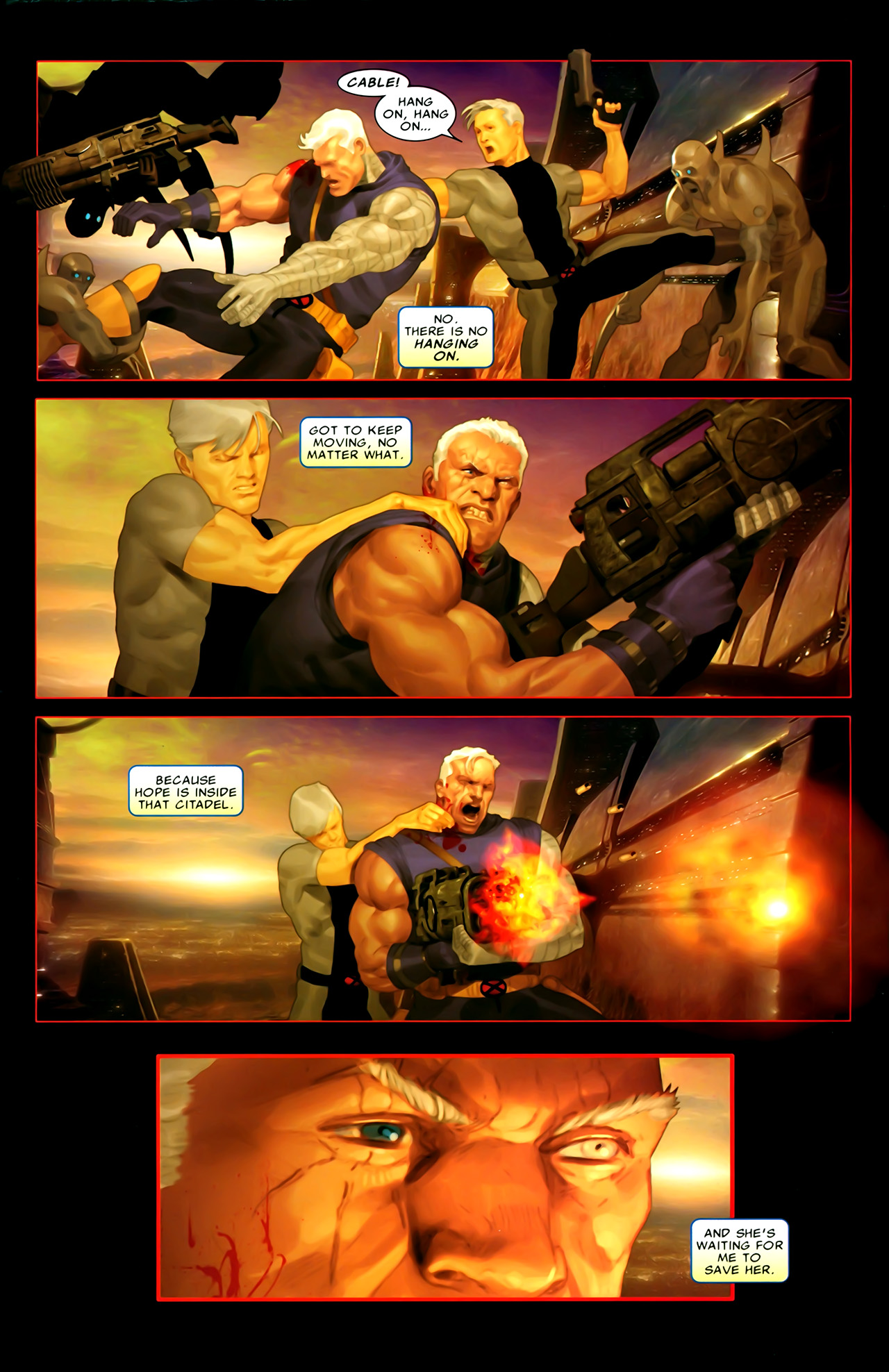 Read online Cable (2008) comic -  Issue #14 - 22