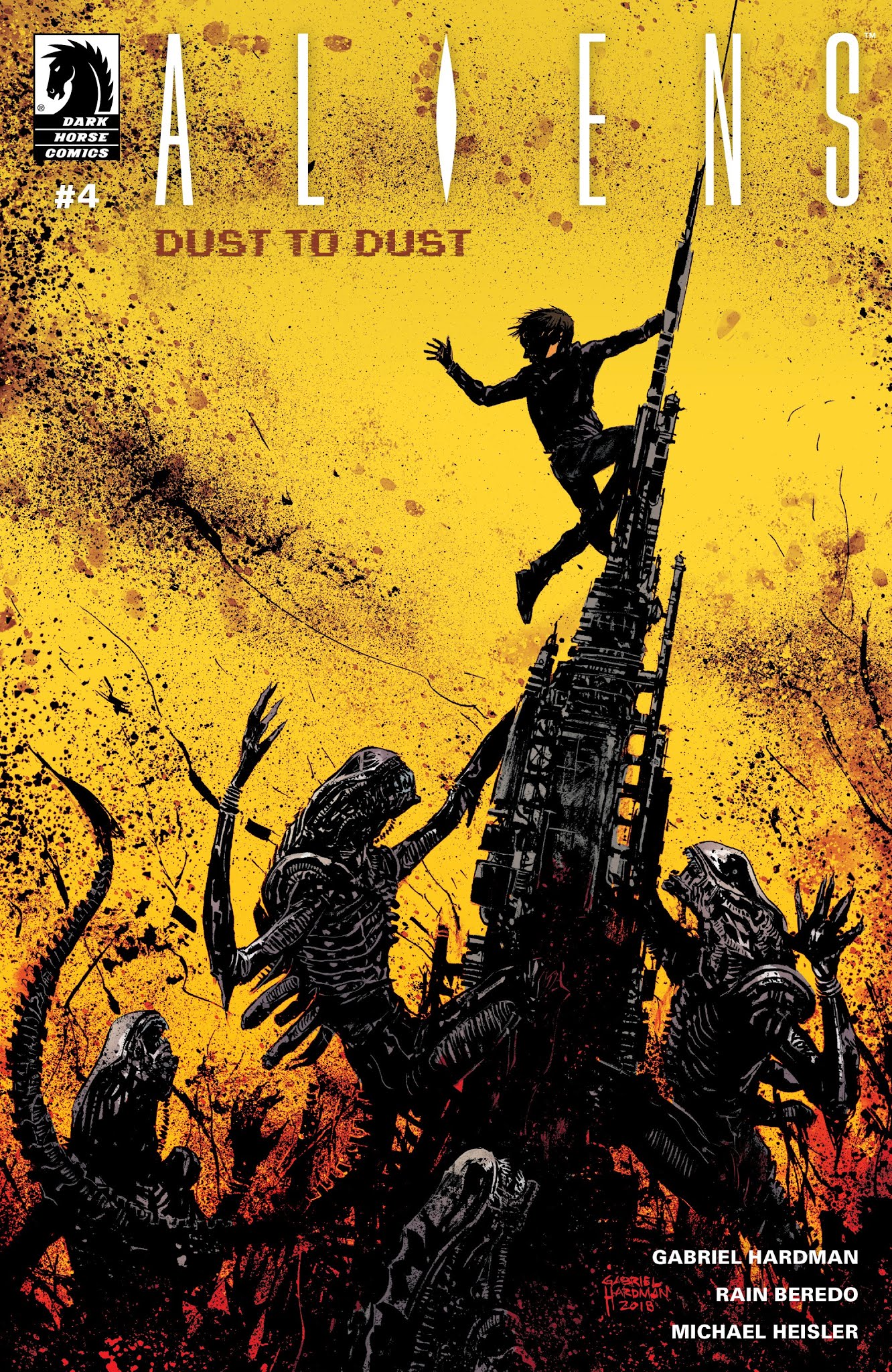 Read online Aliens: Dust To Dust comic -  Issue #4 - 1