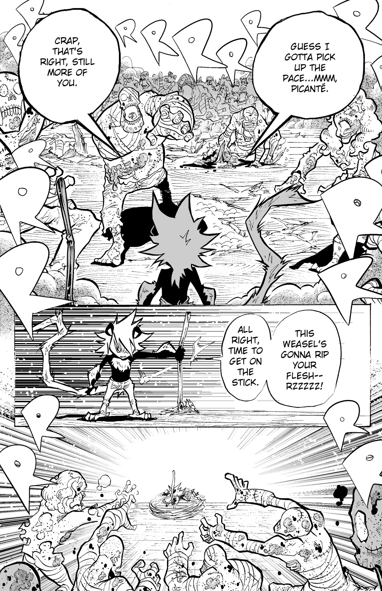 Read online Honey Badger vs. The World comic -  Issue # Full - 19