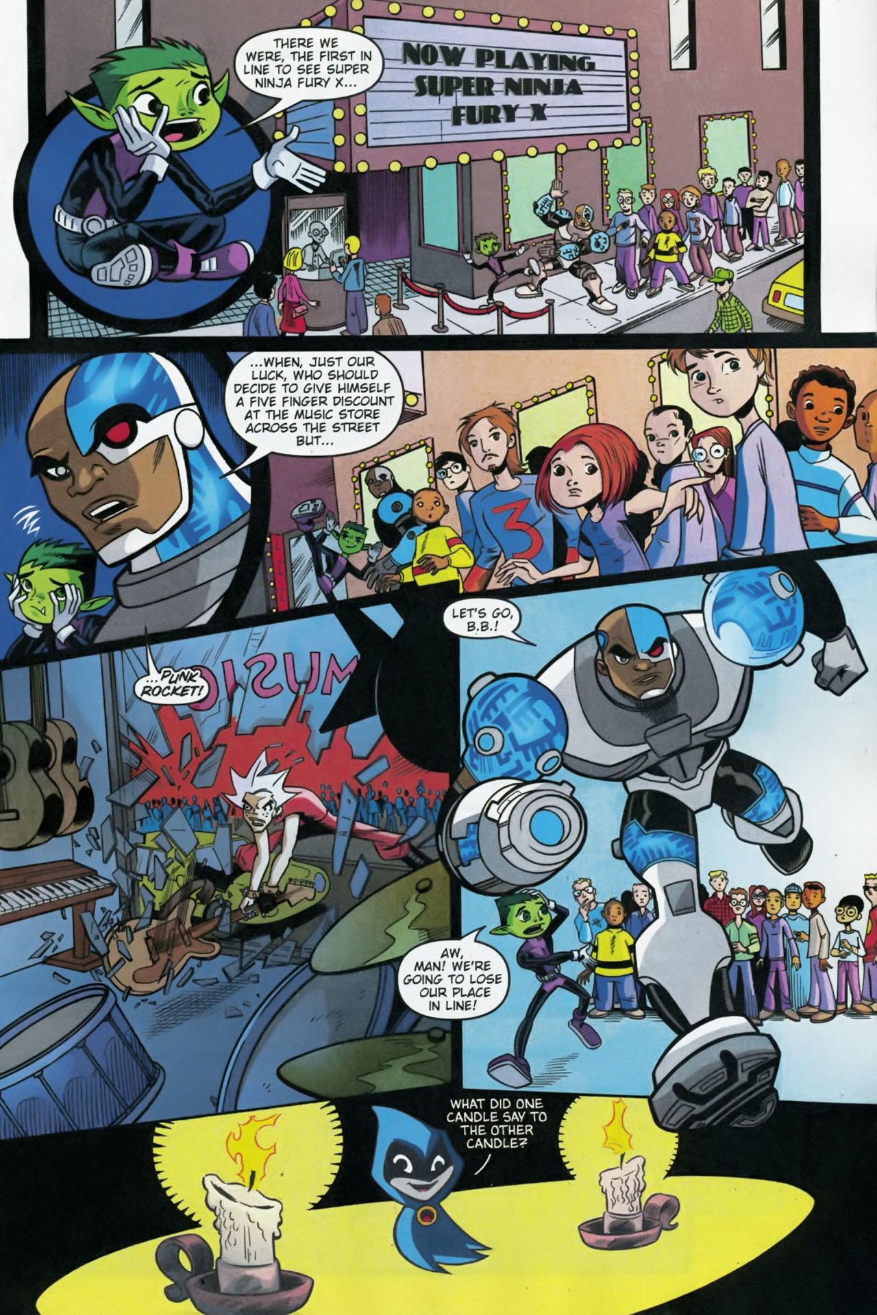 Read online Teen Titans Go! (2003) comic -  Issue #52 - 4