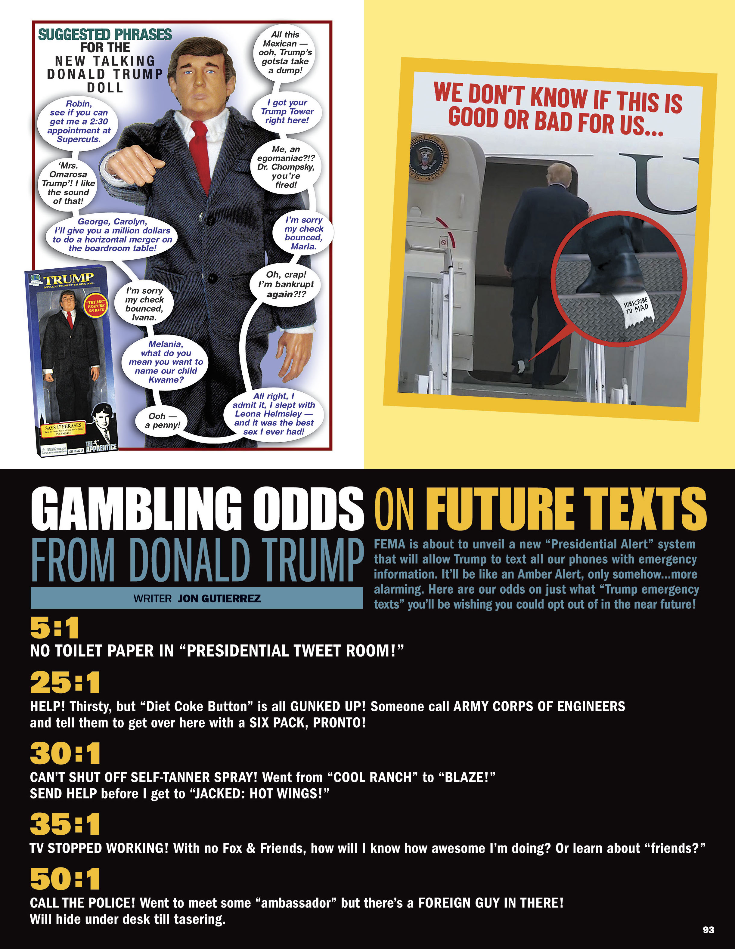 Read online MAD About the Trump Era comic -  Issue # TPB - 88