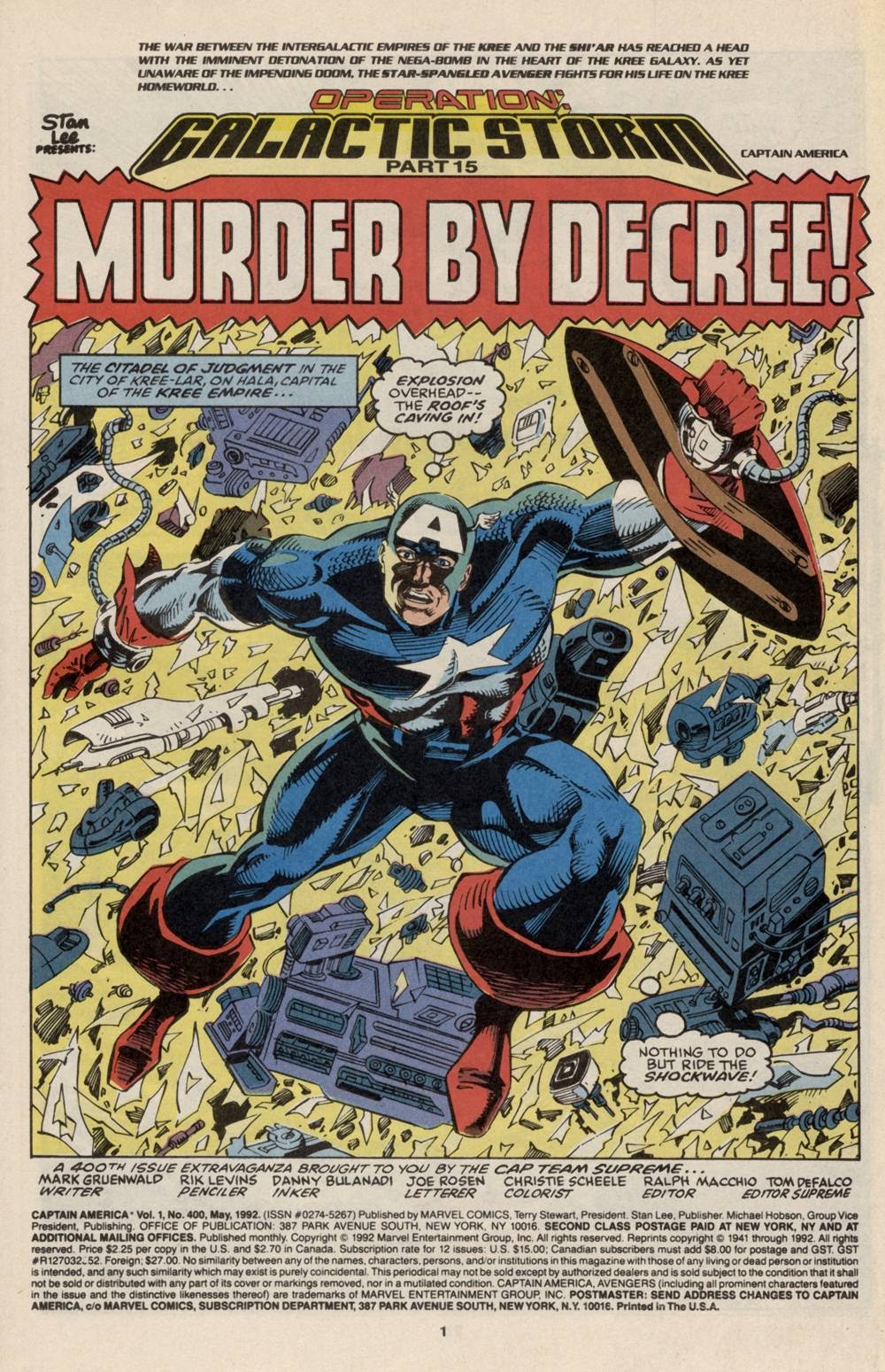 Read online Captain America (1968) comic -  Issue #400 - 5