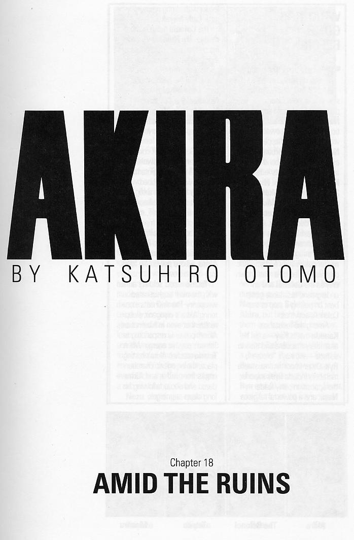 Read online Akira comic -  Issue #18 - 4