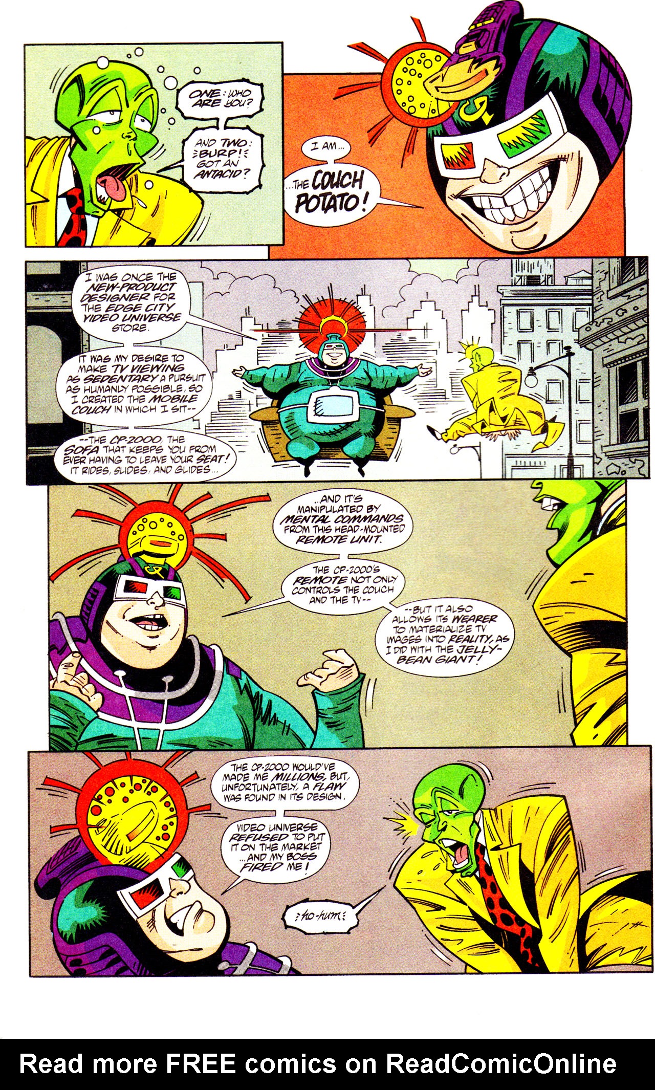 Read online Adventures Of The Mask comic -  Issue #7 - 16