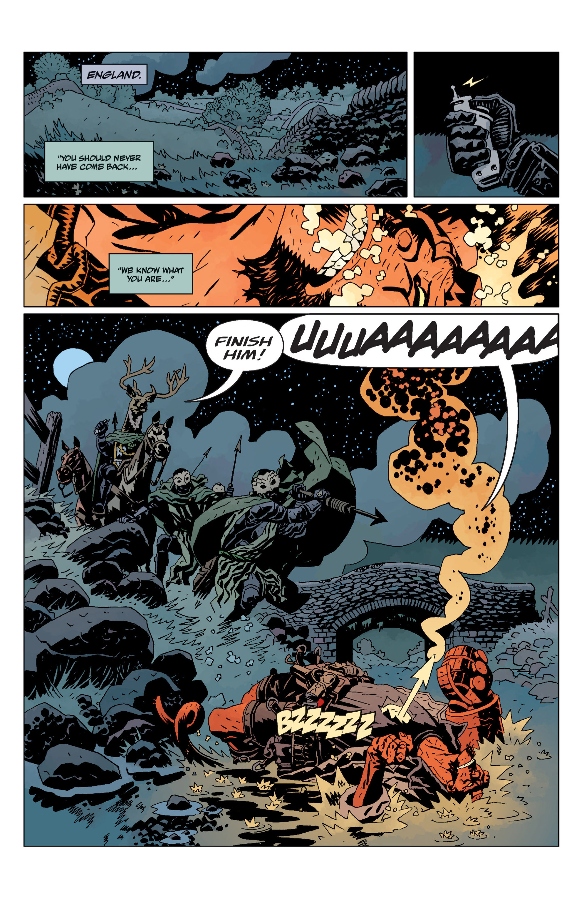 Read online Hellboy comic -  Issue #9 - 36