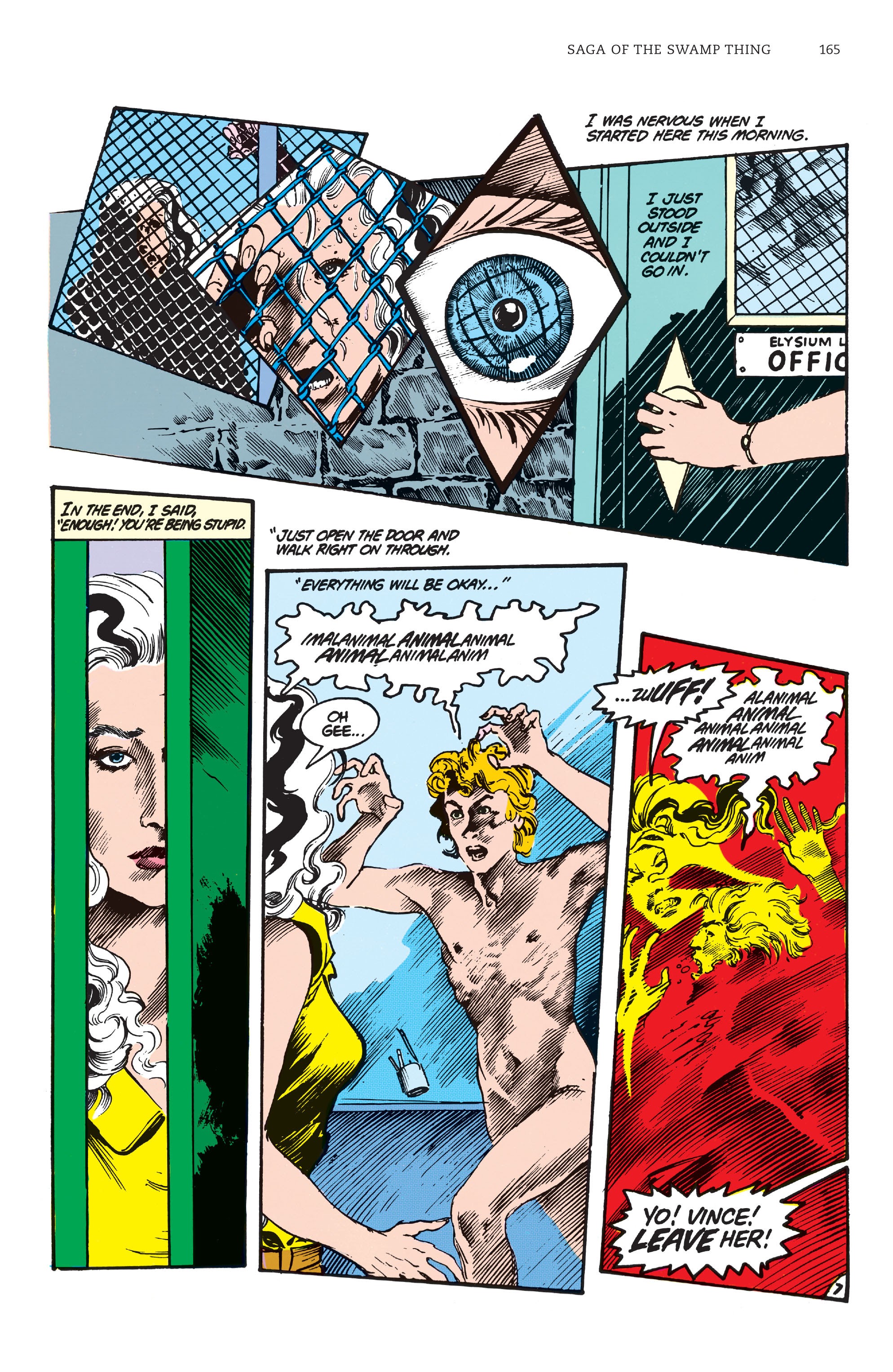 Read online Saga of the Swamp Thing comic -  Issue # TPB 1 (Part 2) - 61