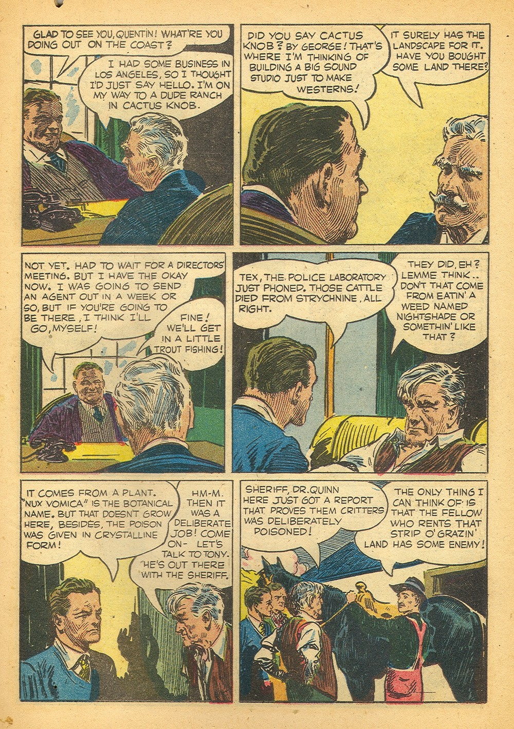 Read online Four Color Comics comic -  Issue #554 - 11