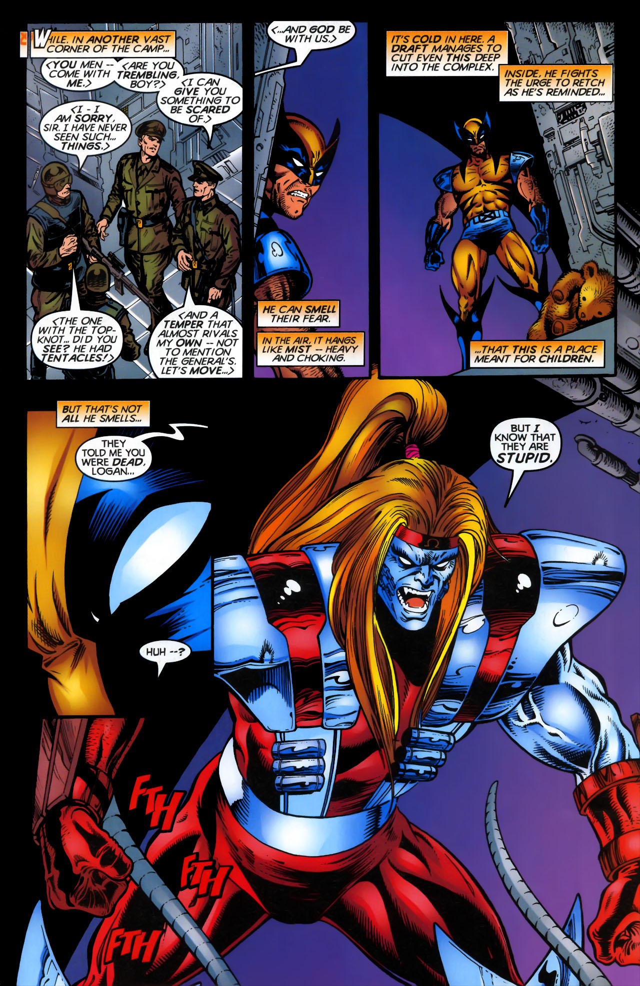 Read online X-Men: Liberators comic -  Issue #4 - 8