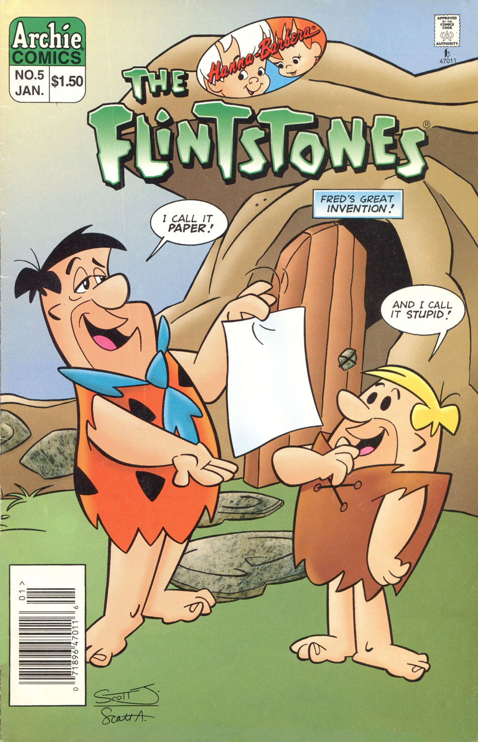Read online The Flintstones (1995) comic -  Issue #5 - 1
