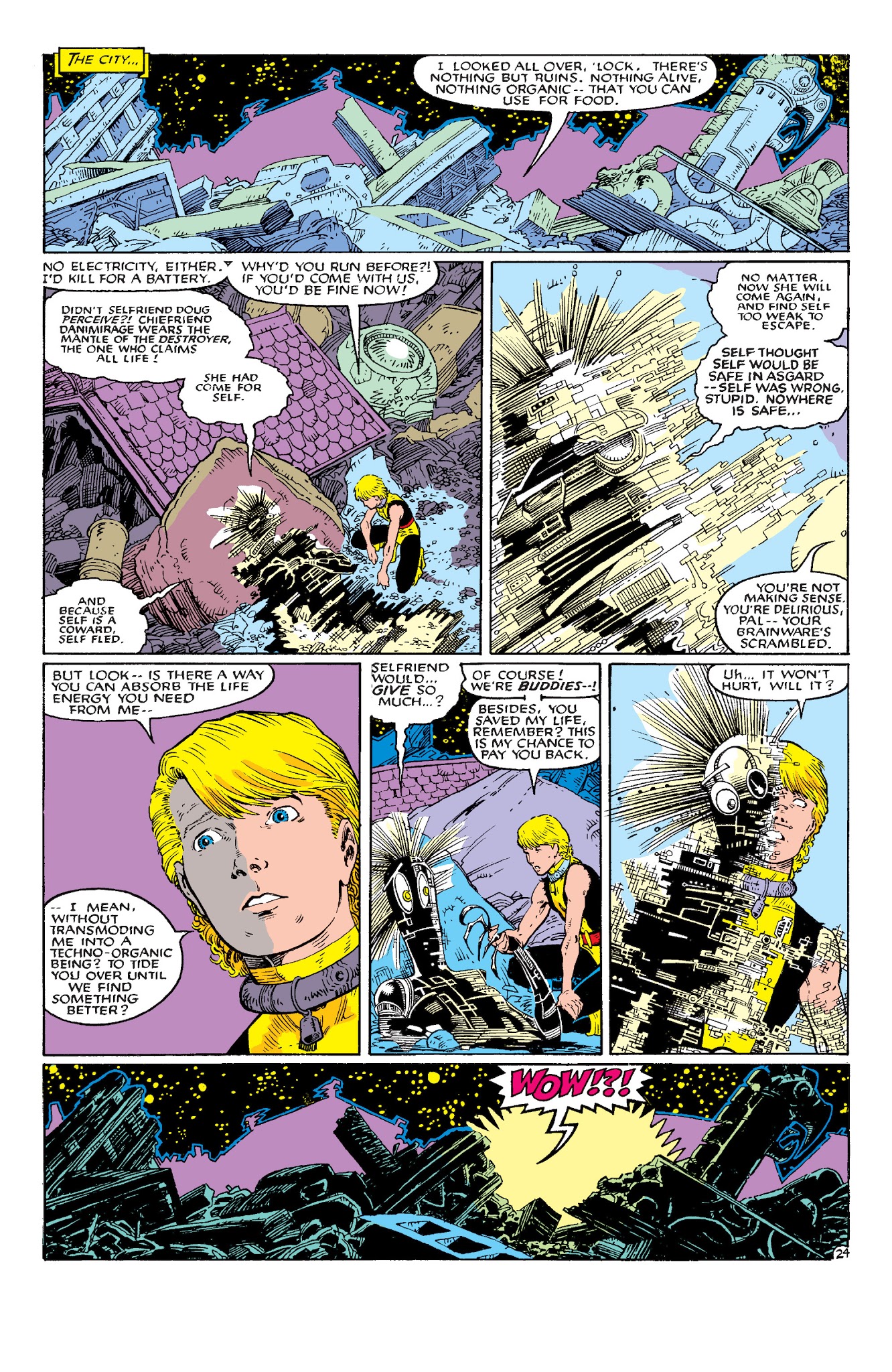 Read online New Mutants Classic comic -  Issue # TPB 5 - 94