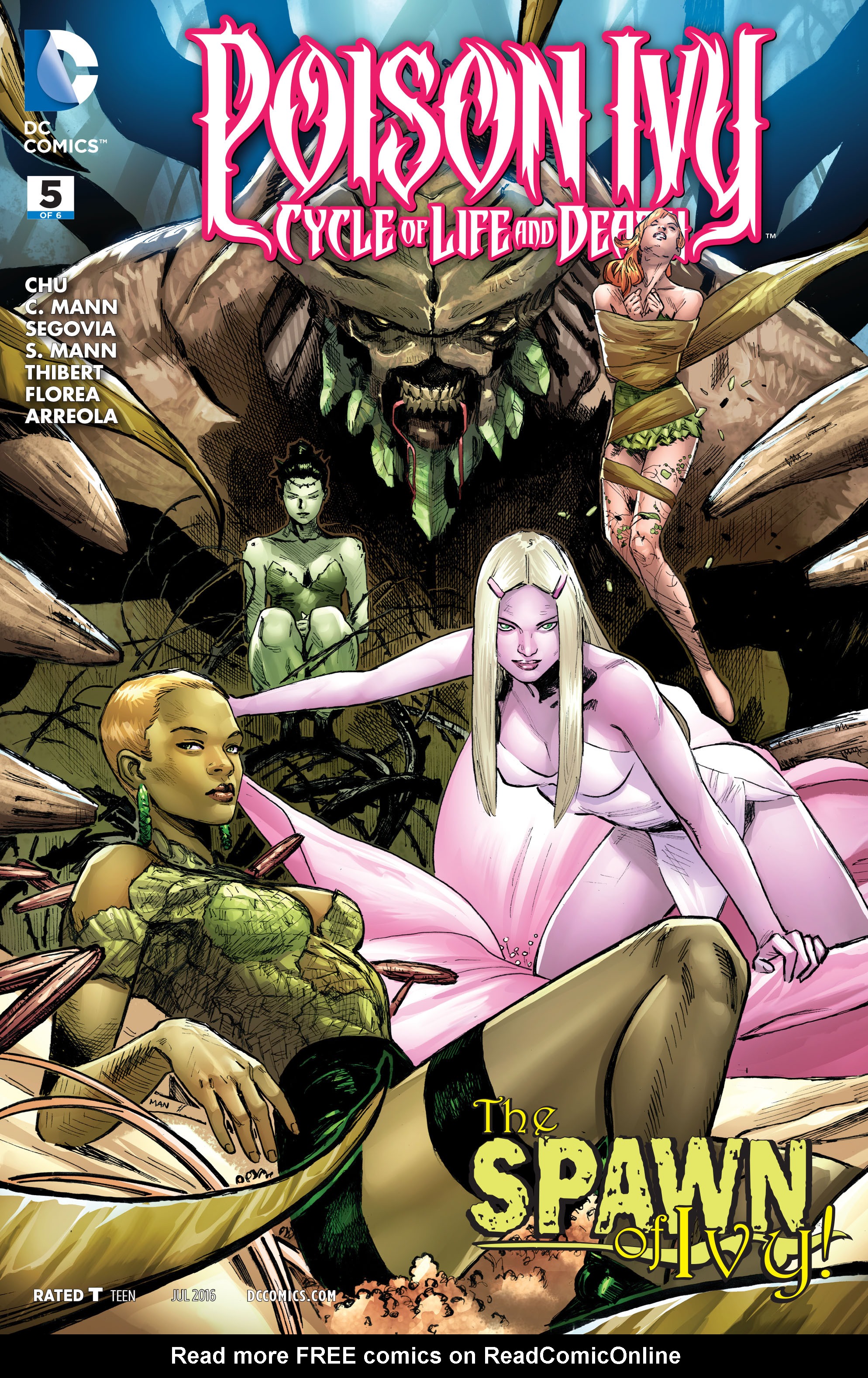 Read online Poison Ivy: Cycle of Life and Death comic -  Issue #5 - 1