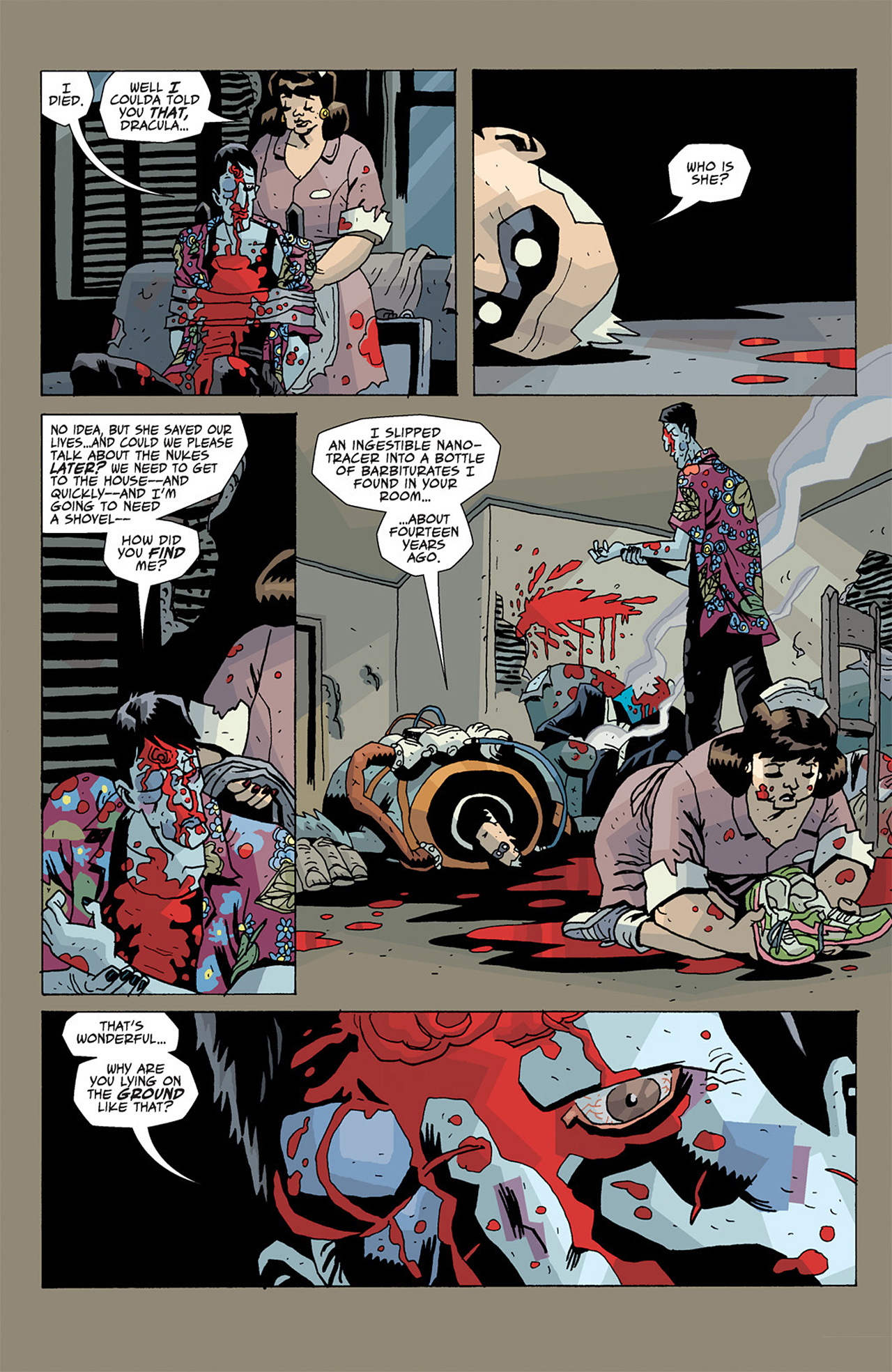 Read online The Umbrella Academy: Dallas comic -  Issue #4 - 9