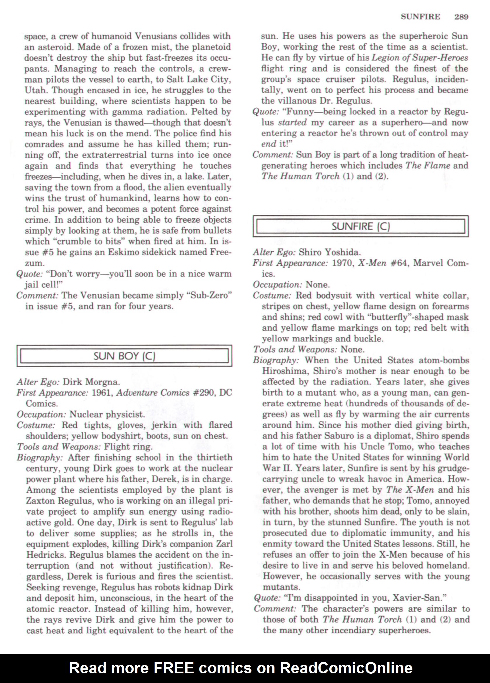 Read online The Encyclopedia of Superheroes comic -  Issue # TPB (Part 4) - 24