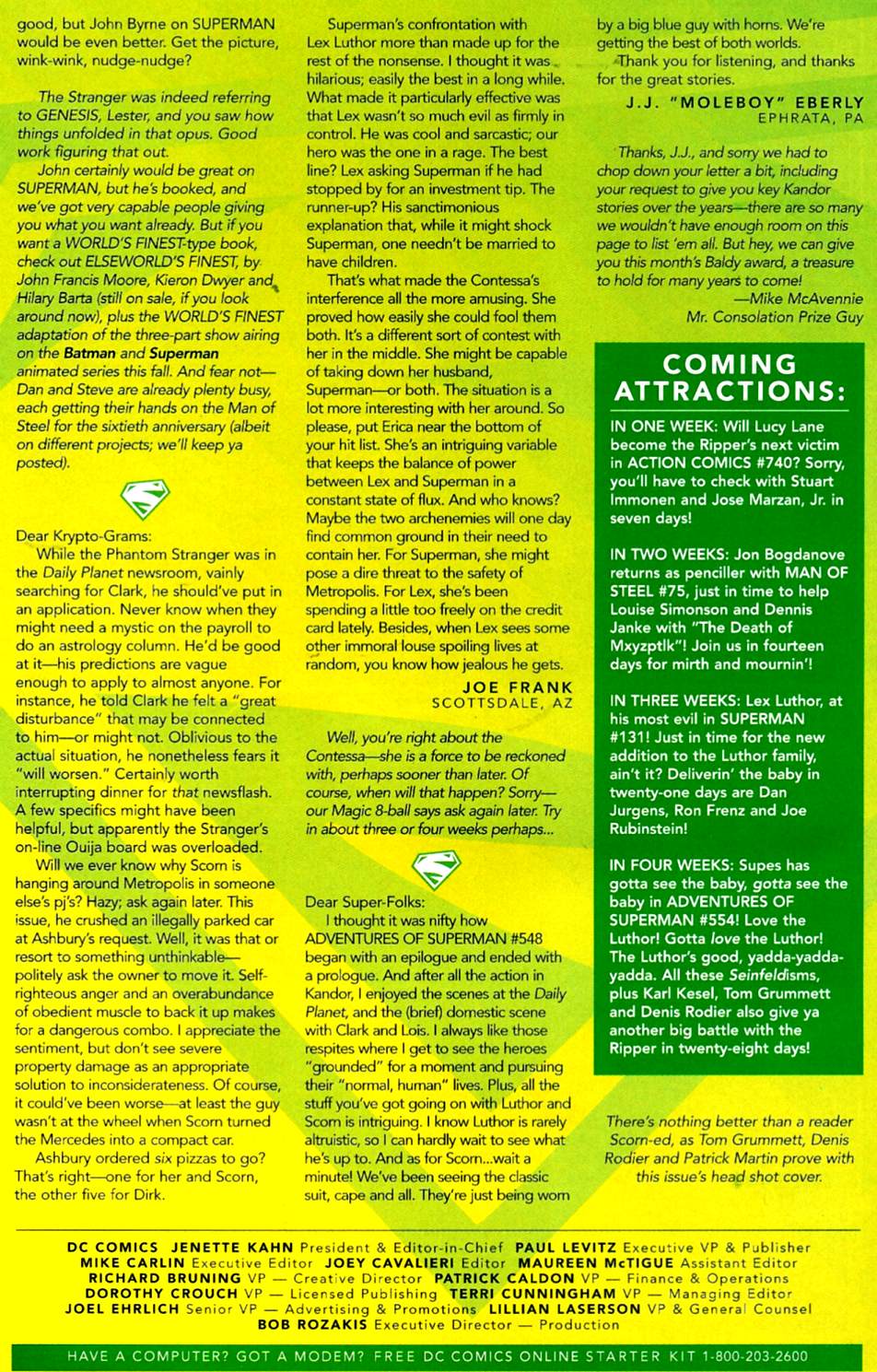 Read online Adventures of Superman (1987) comic -  Issue #553 - 25